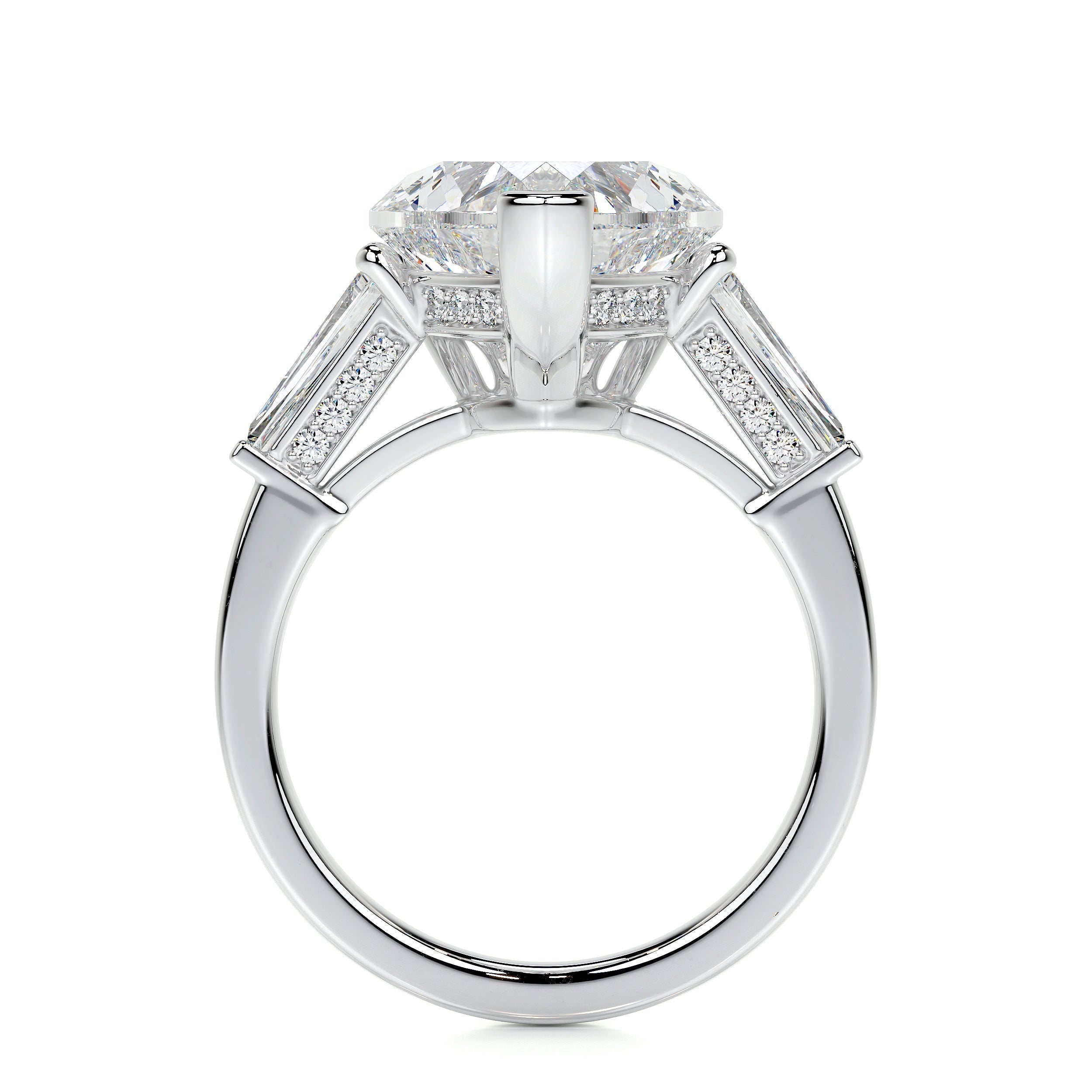 Skylar Lab Grown Diamond Ring -Platinum  (RTS)