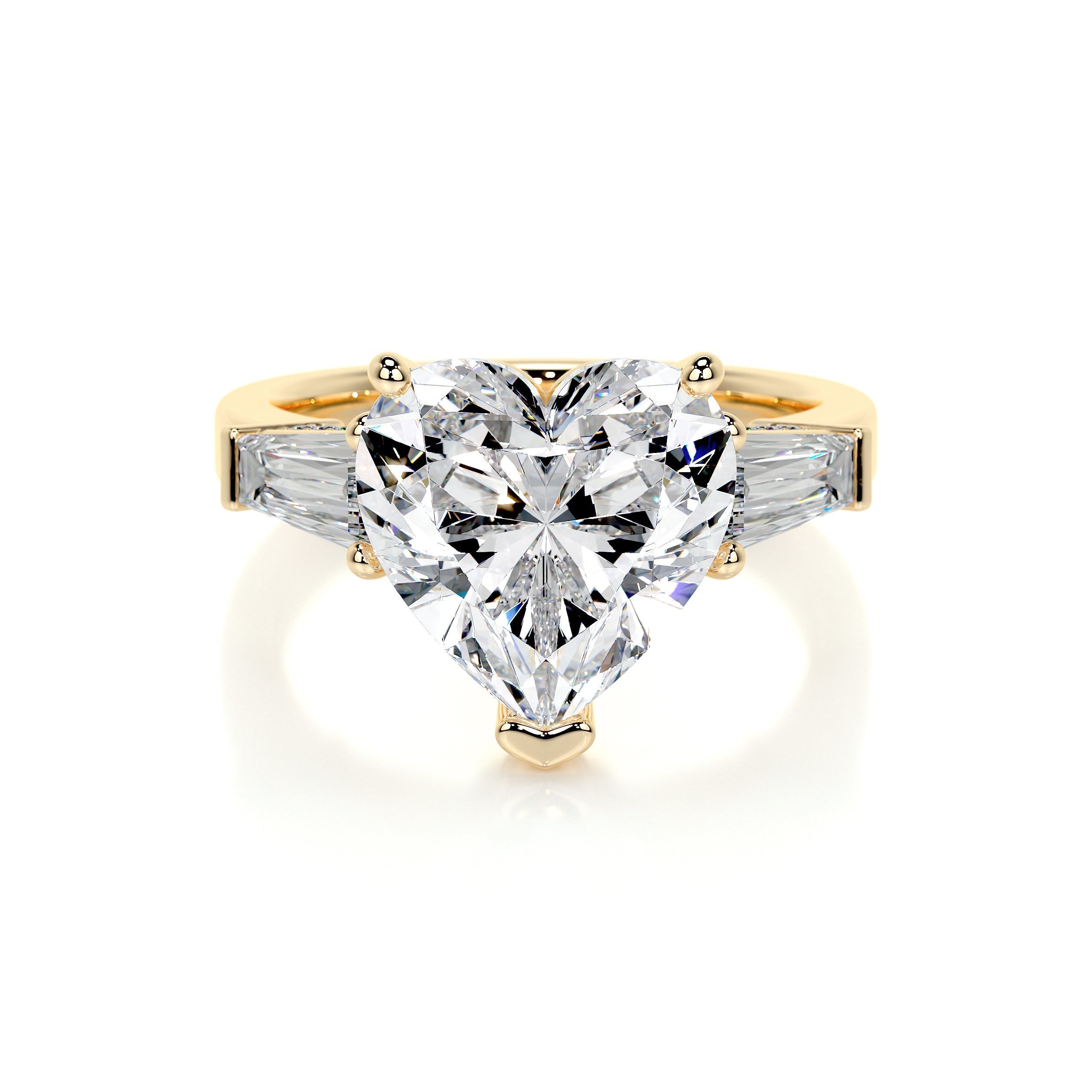 Skylar Lab Grown Diamond Ring - 18K Yellow Gold