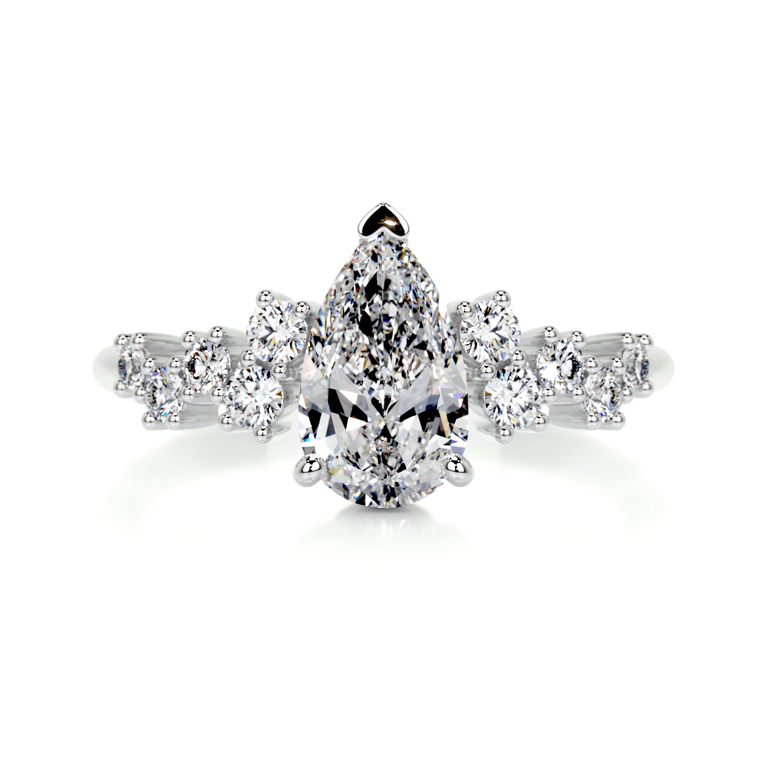 Mabel Diamond Engagement Ring - Platinum