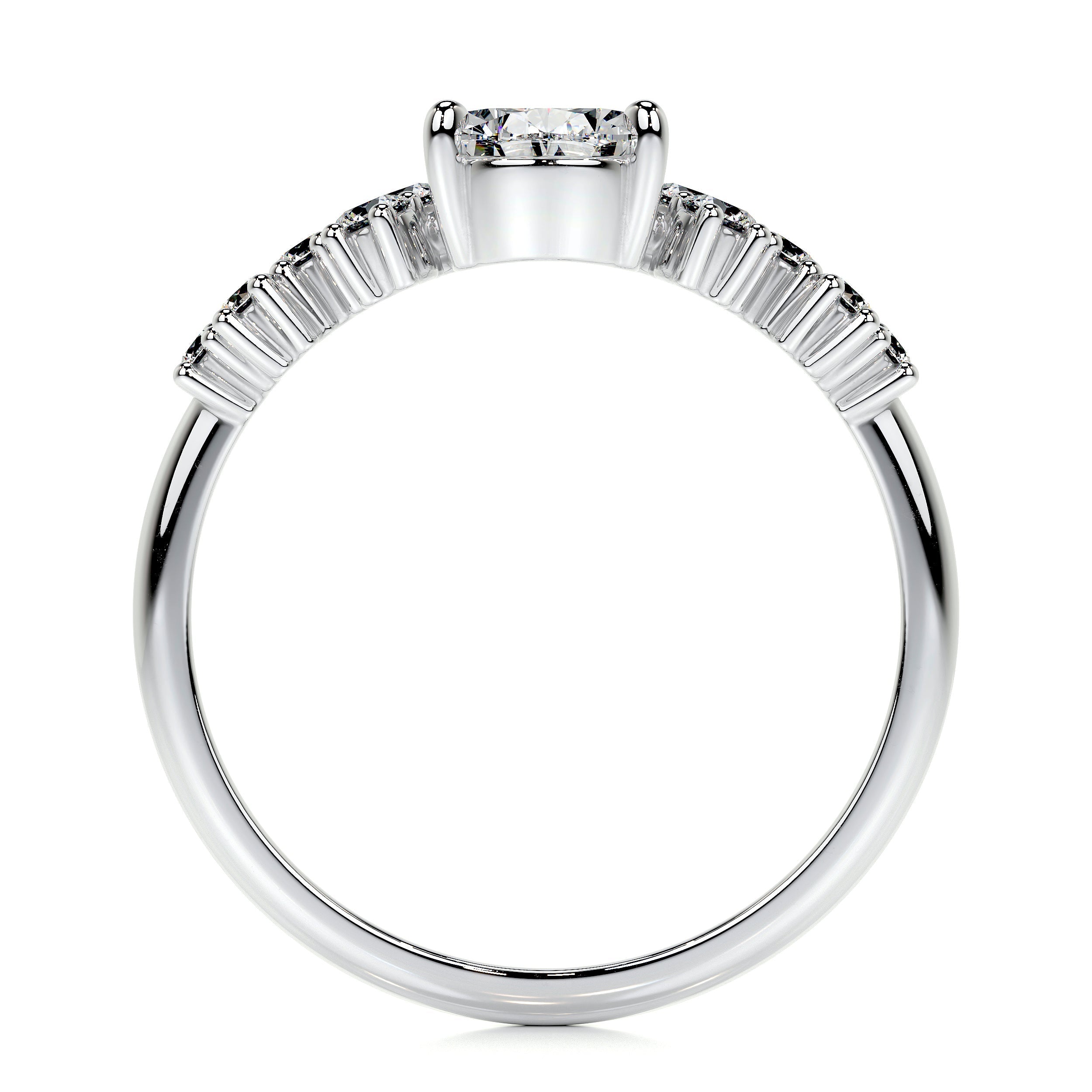Mabel Lab Grown Diamond Ring -14K White Gold (RTS)
