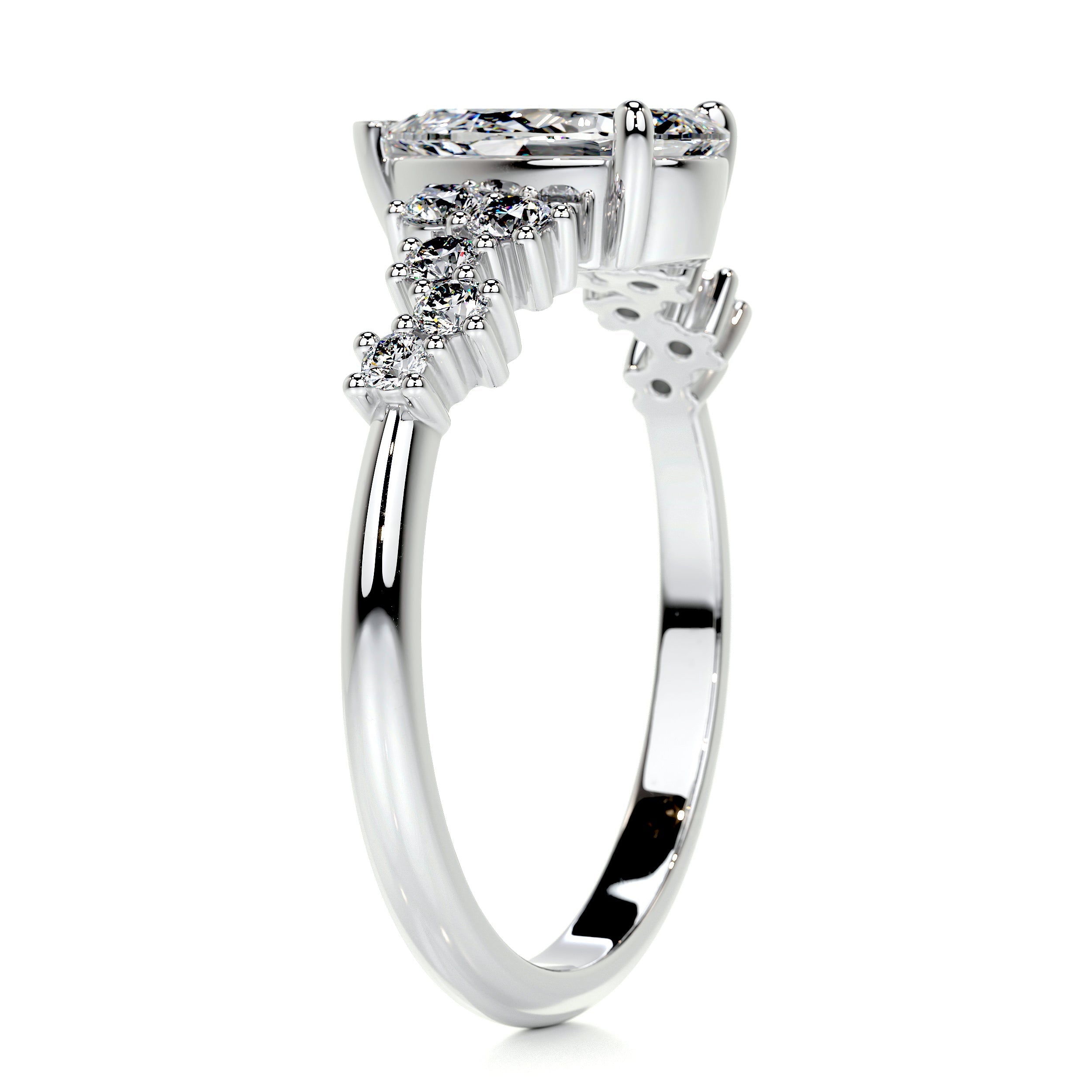 Mabel Diamond Engagement Ring - Platinum