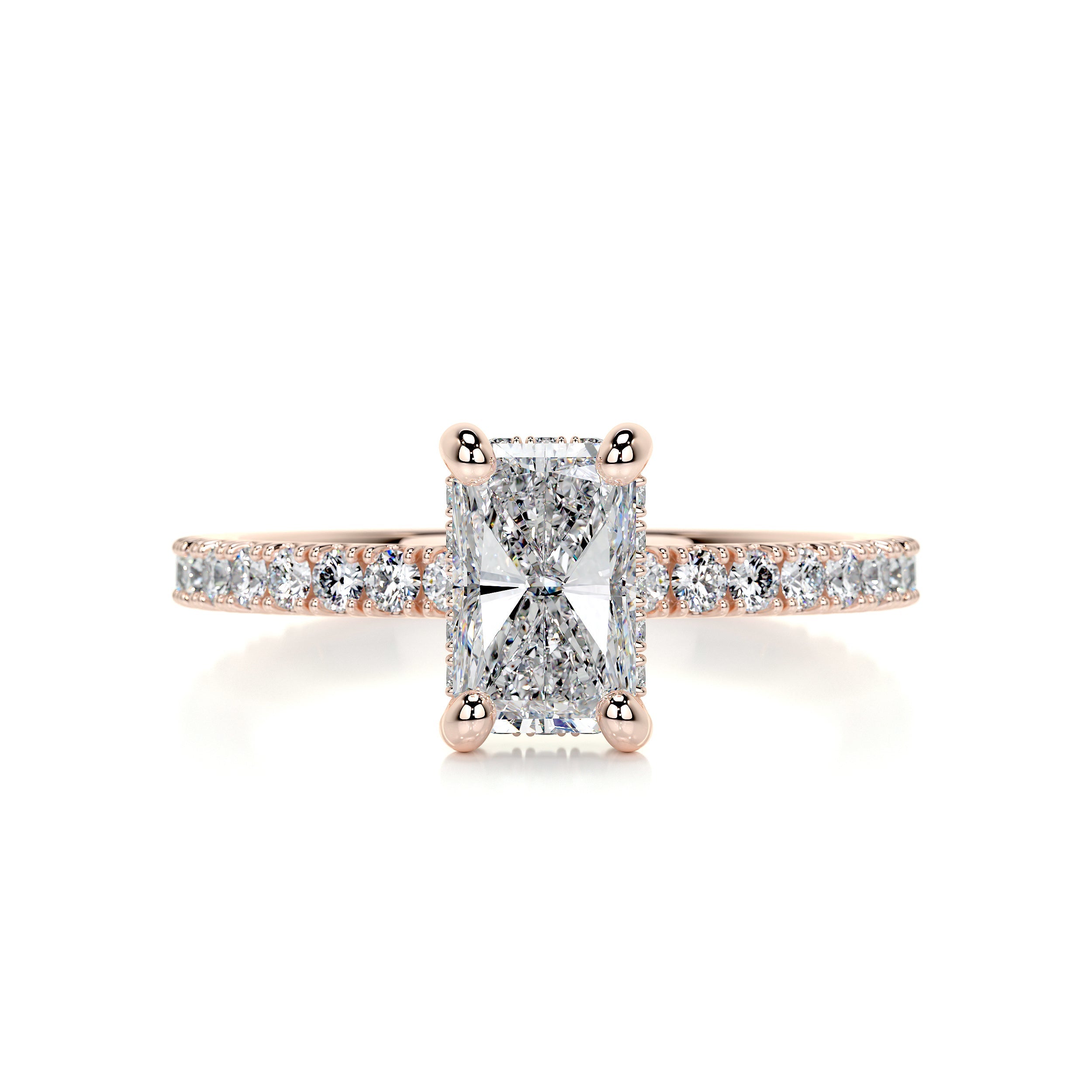 Deborah Diamond Engagement Ring - 14K Rose Gold