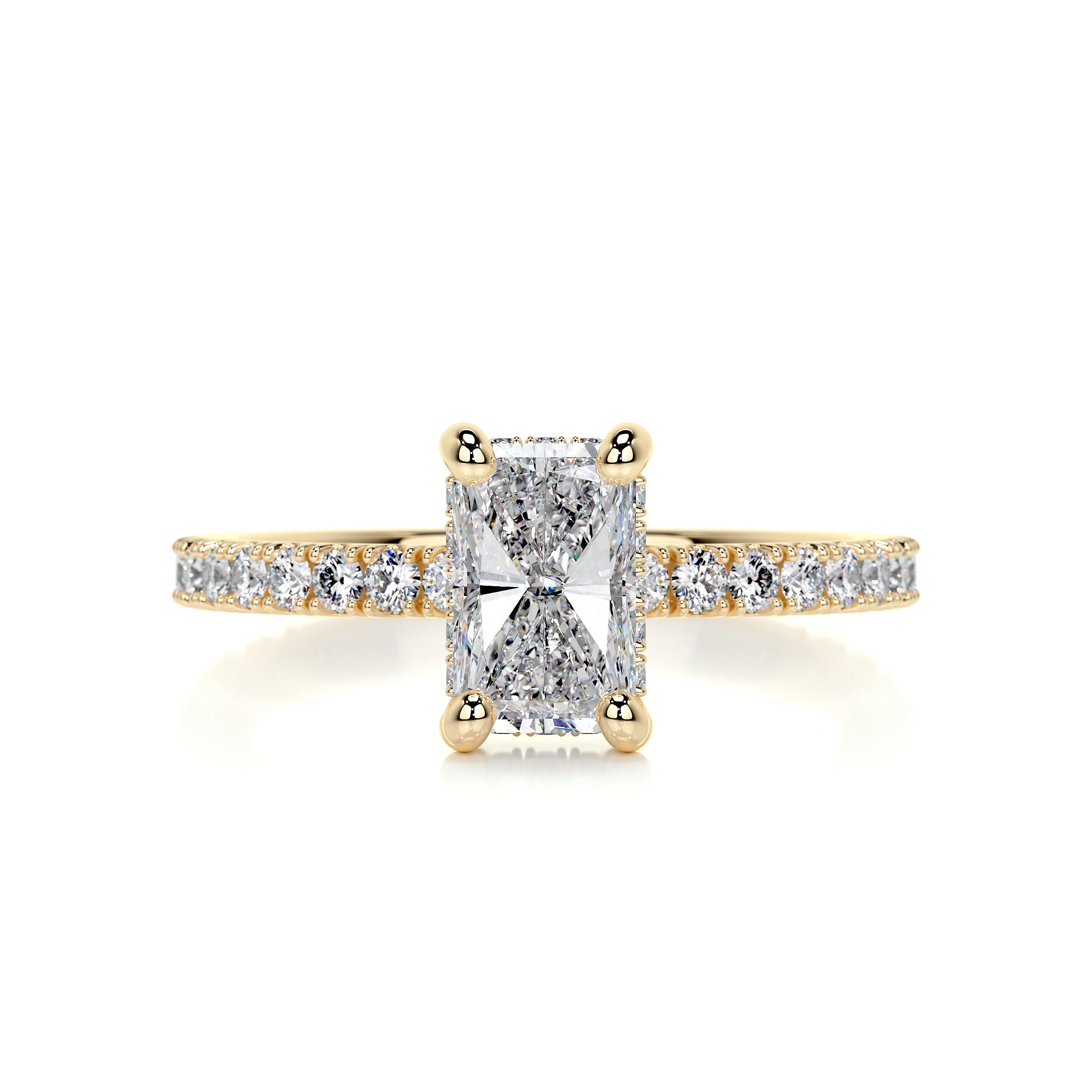 Deborah Diamond Engagement Ring - 18K Yellow Gold