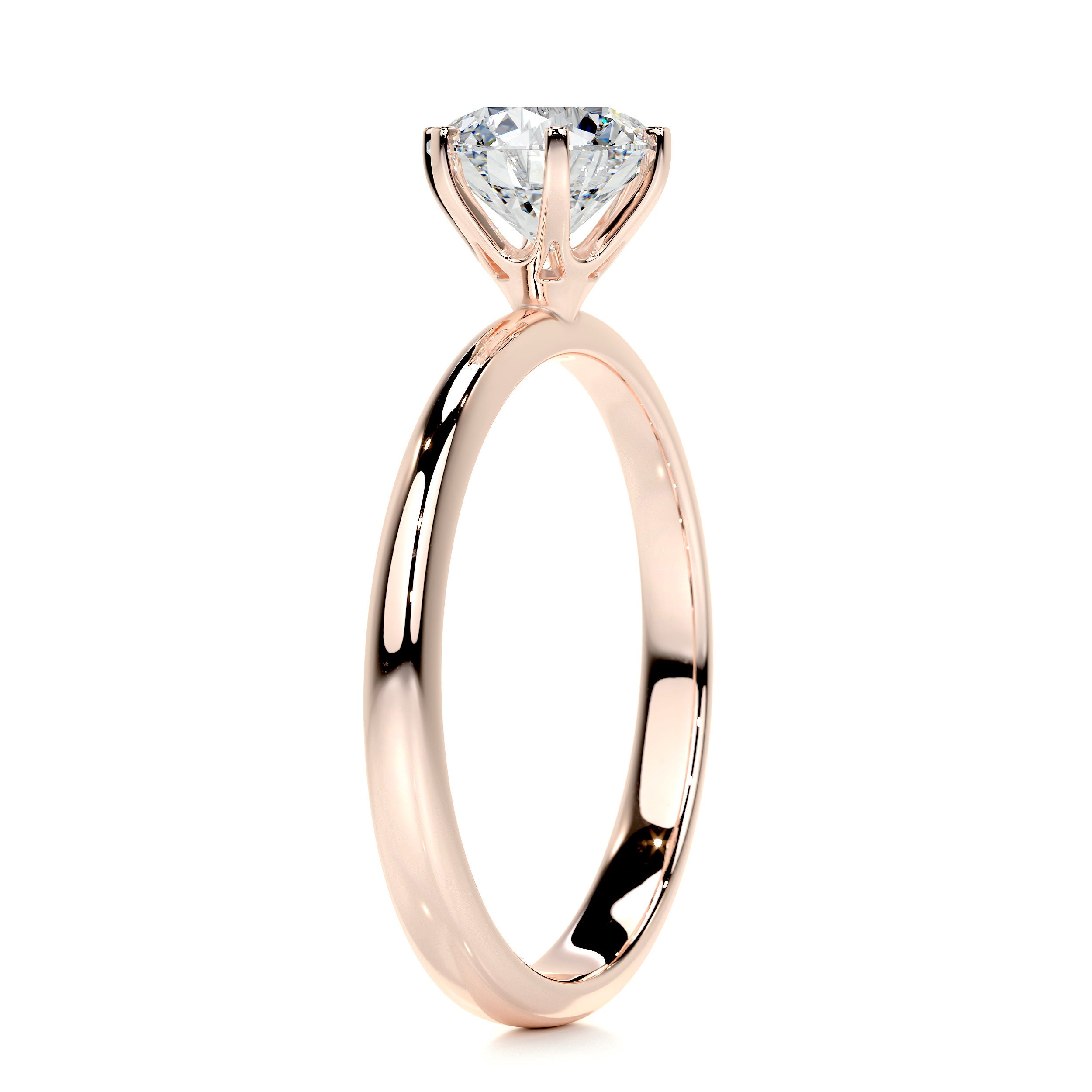 Samantha Diamond Engagement Ring - 14K Rose Gold