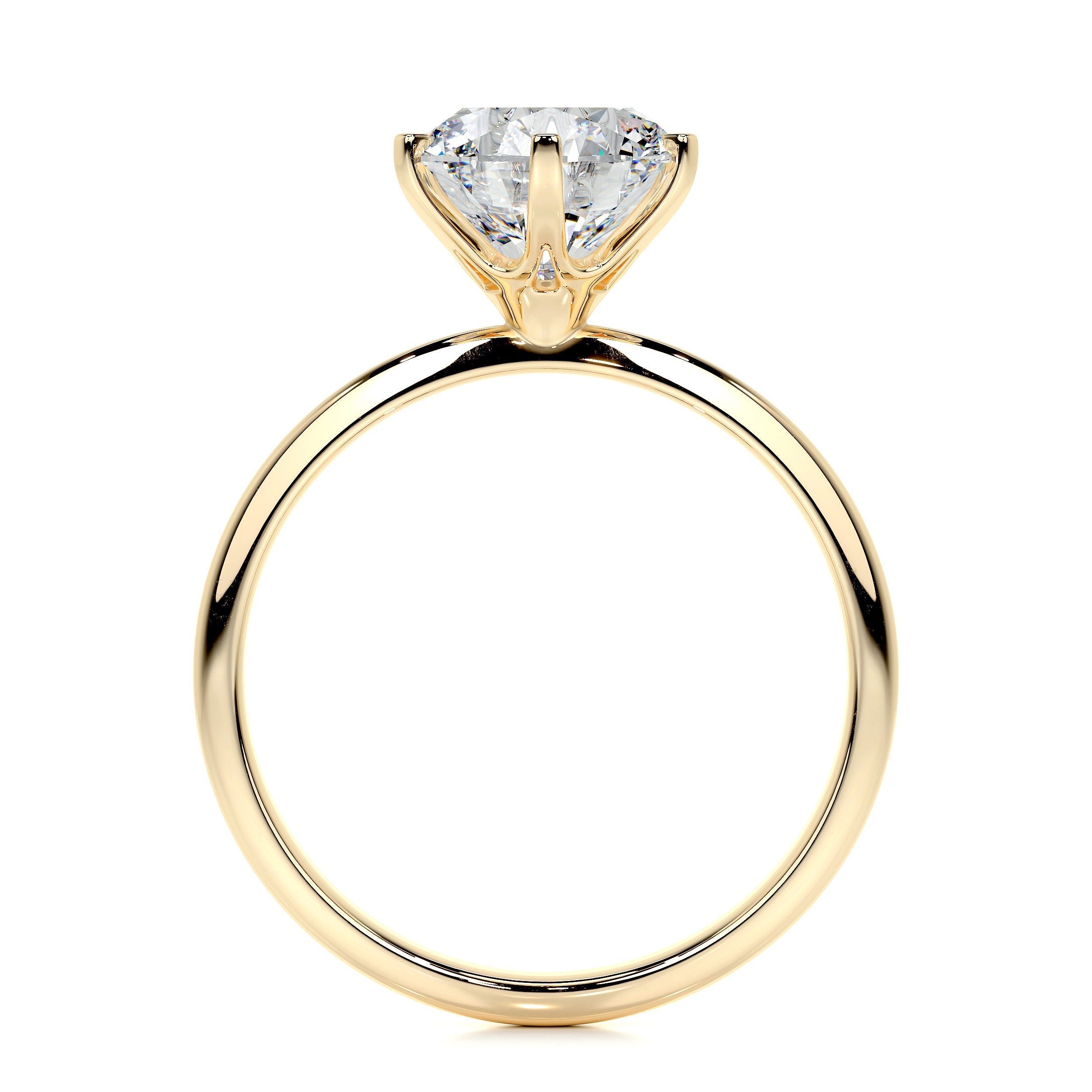 Samantha Lab Grown Diamond Ring -18K Yellow Gold (RTS)