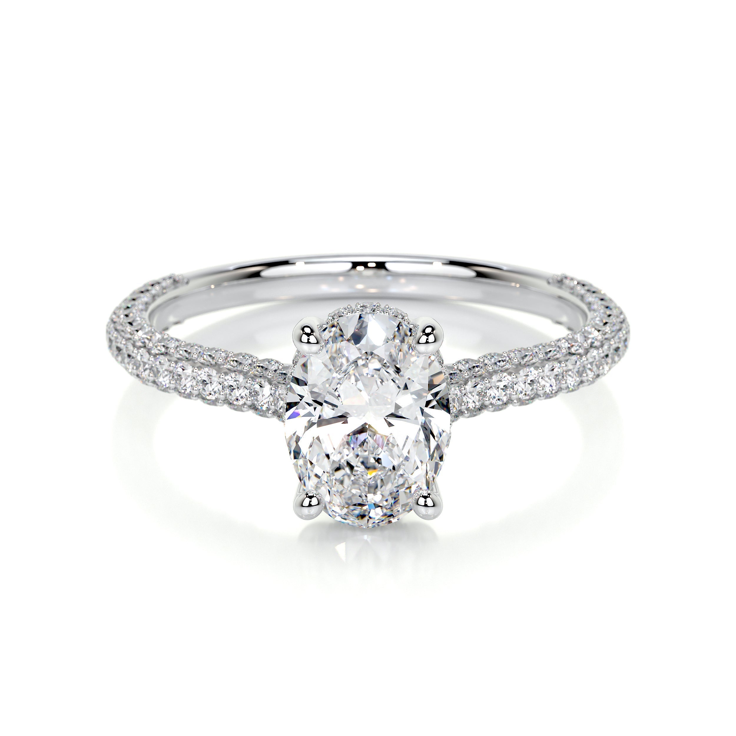 Rebecca Lab Grown Diamond Ring -Platinum (RTS)