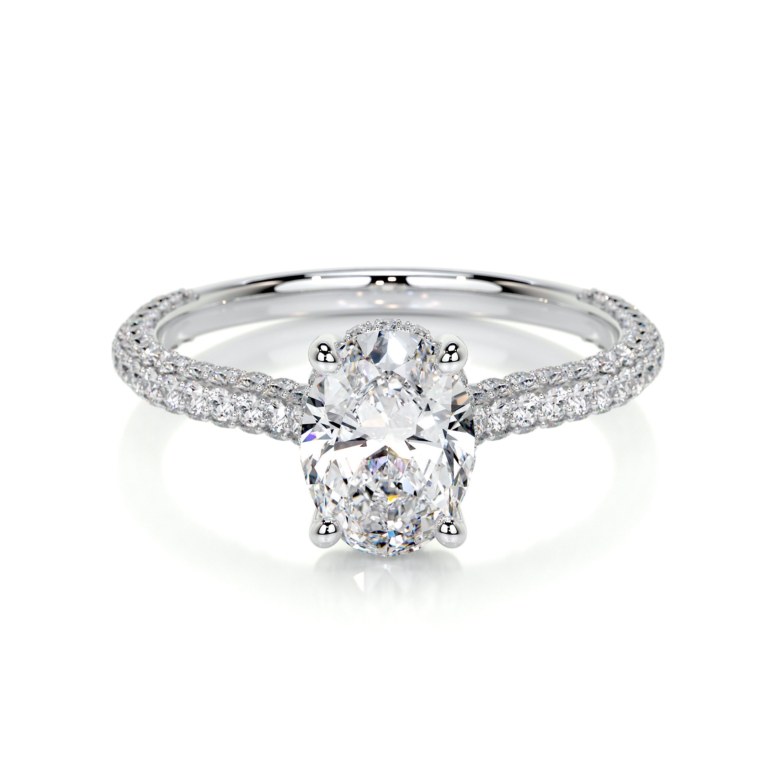 Rebecca Lab Grown Diamond Ring   (2.5 Carat) -Platinum (RTS)