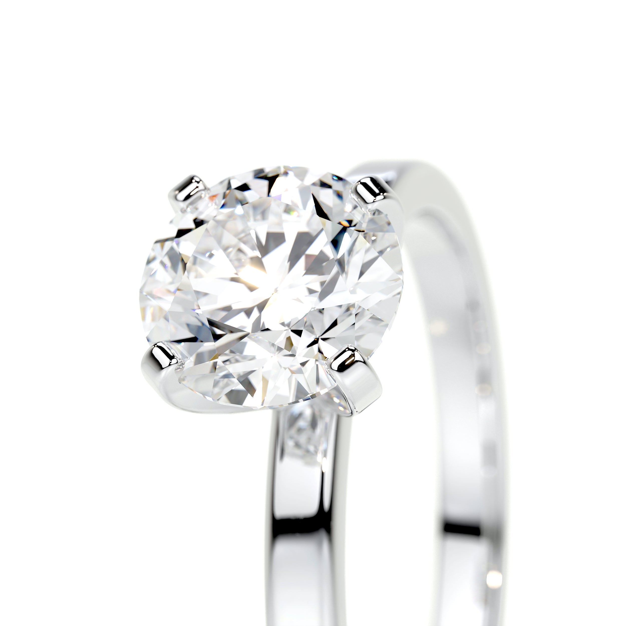 Jessica Lab Grown Diamond Ring   (1 Carat) -Platinum
