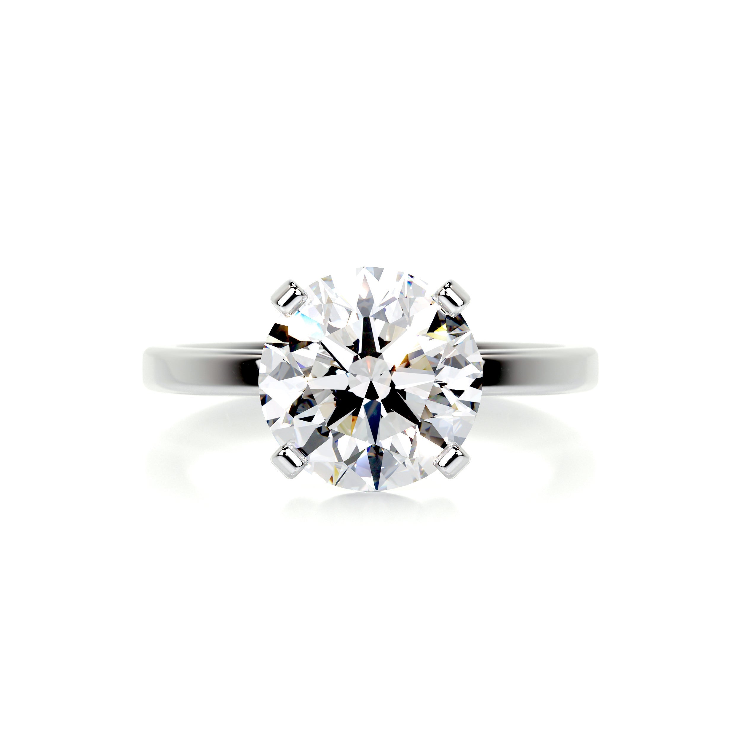 Jessica Diamond Engagement Ring -14K White Gold (RTS)