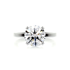 Jessica Diamond Engagement Ring -Platinum - Main Stone 5.85 Carat