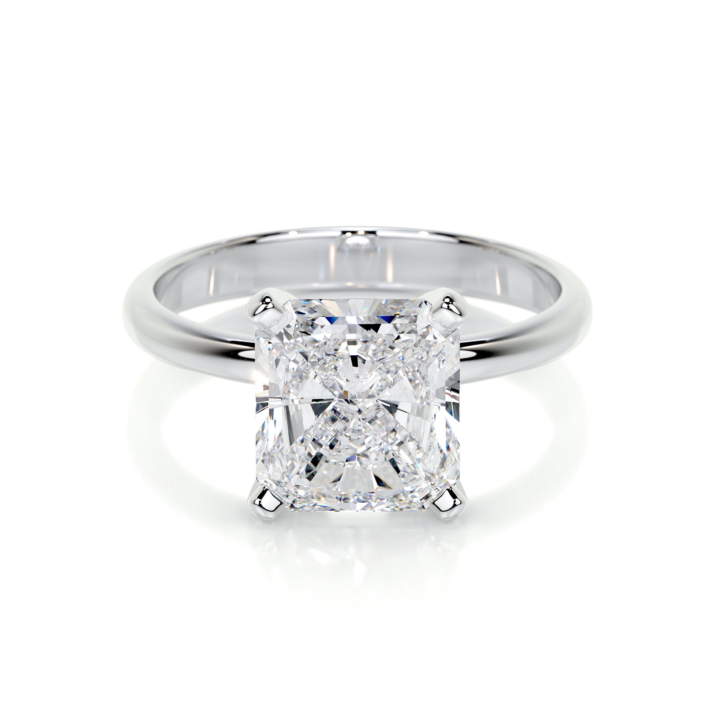 Julianna Lab Grown Diamond Ring -14K White Gold (RTS)