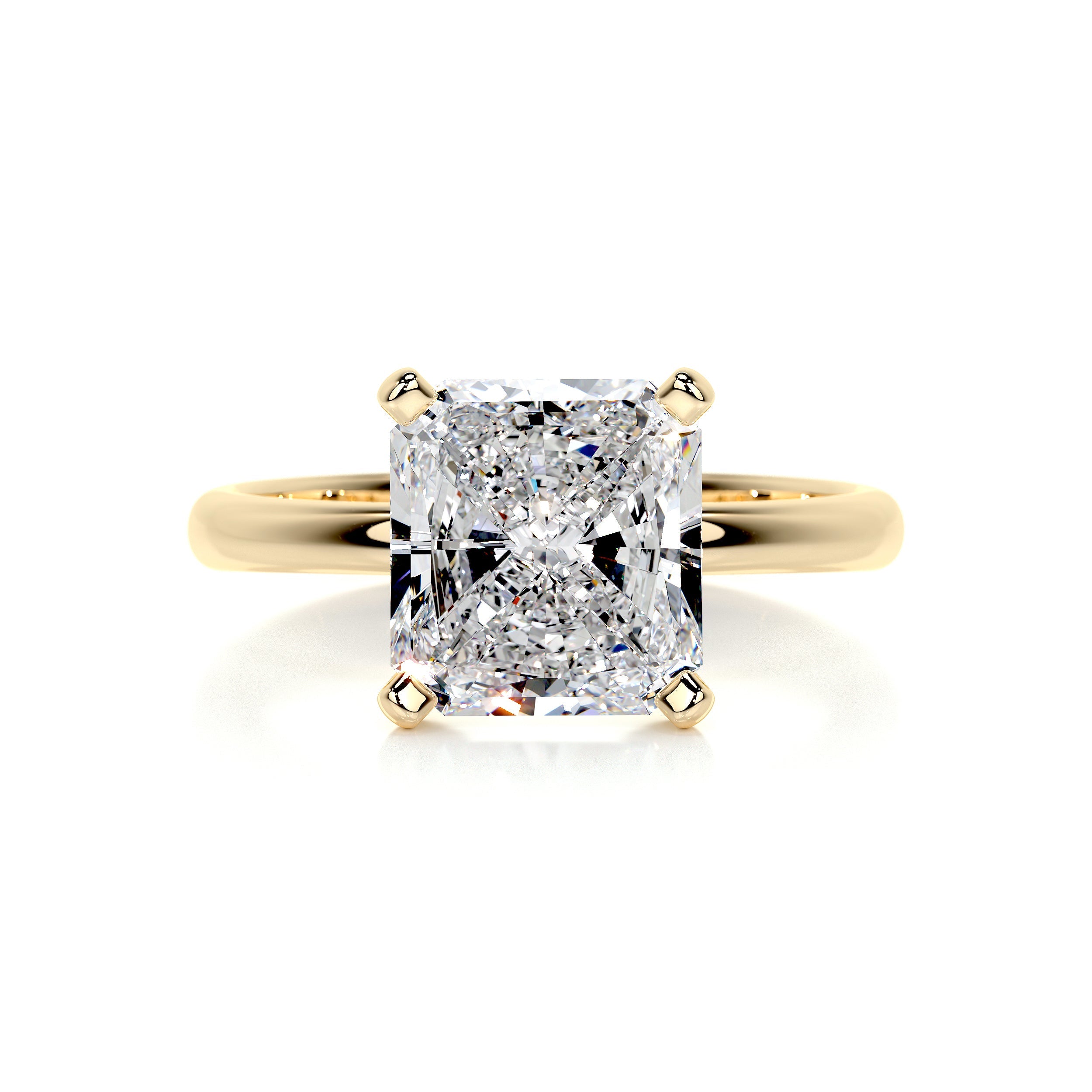 Julianna Diamond Engagement Ring - 18K Yellow Gold