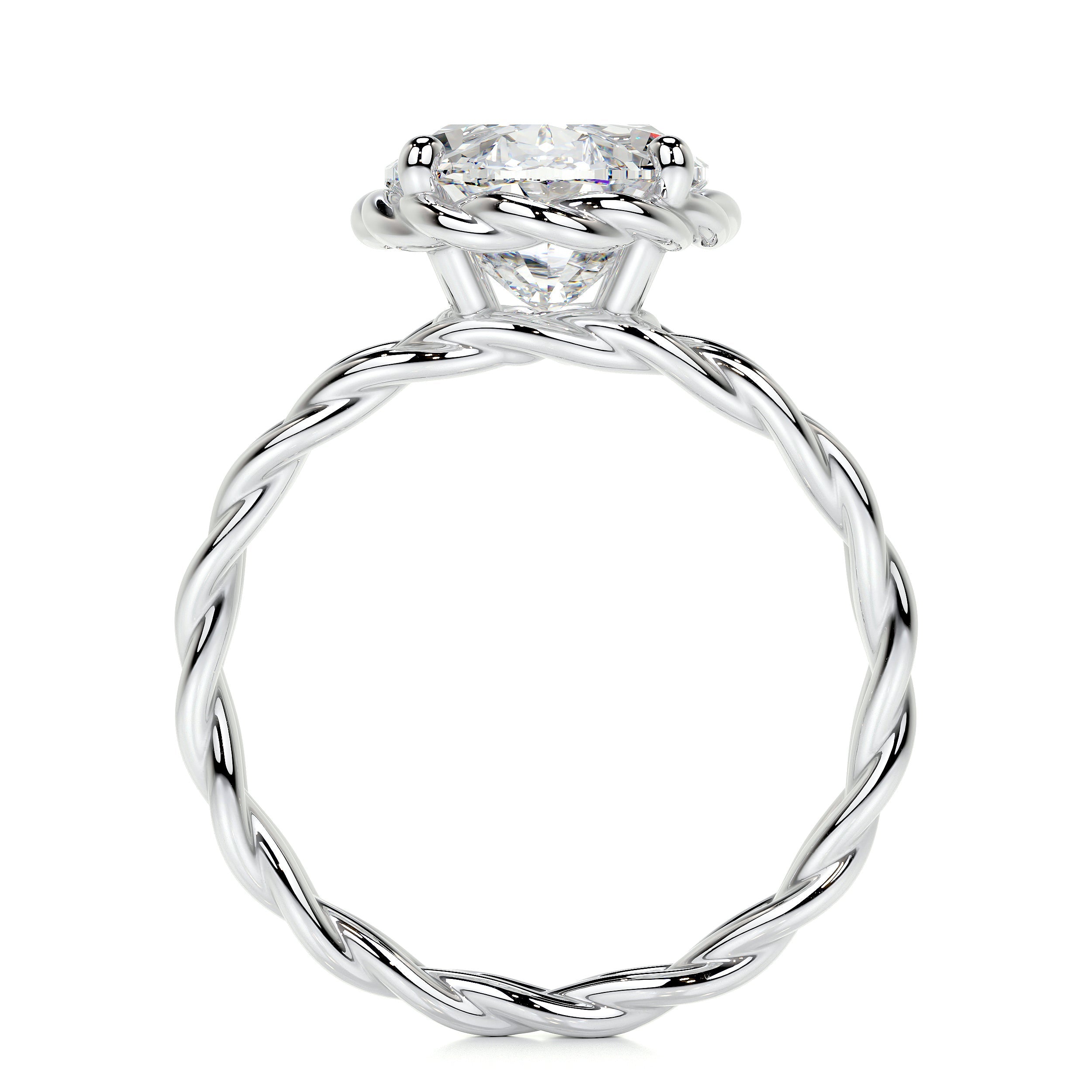 Milani Lab Grown Diamond Ring -18K White Gold (RTS)