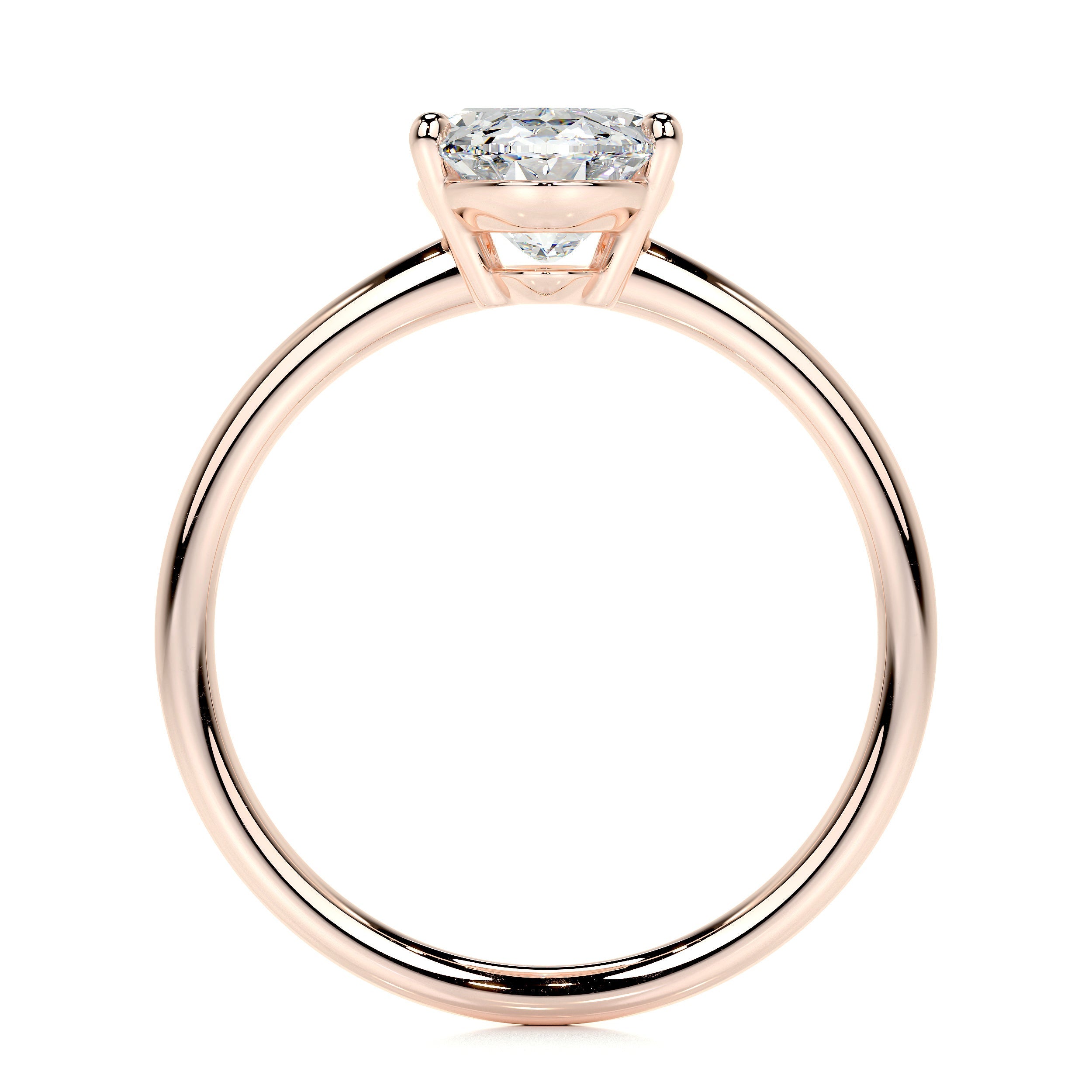 Adaline Lab Grown Diamond Ring -14K Rose Gold (RTS)