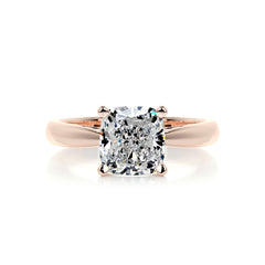 Diana Diamond Engagement Ring - 14K Rose Gold
