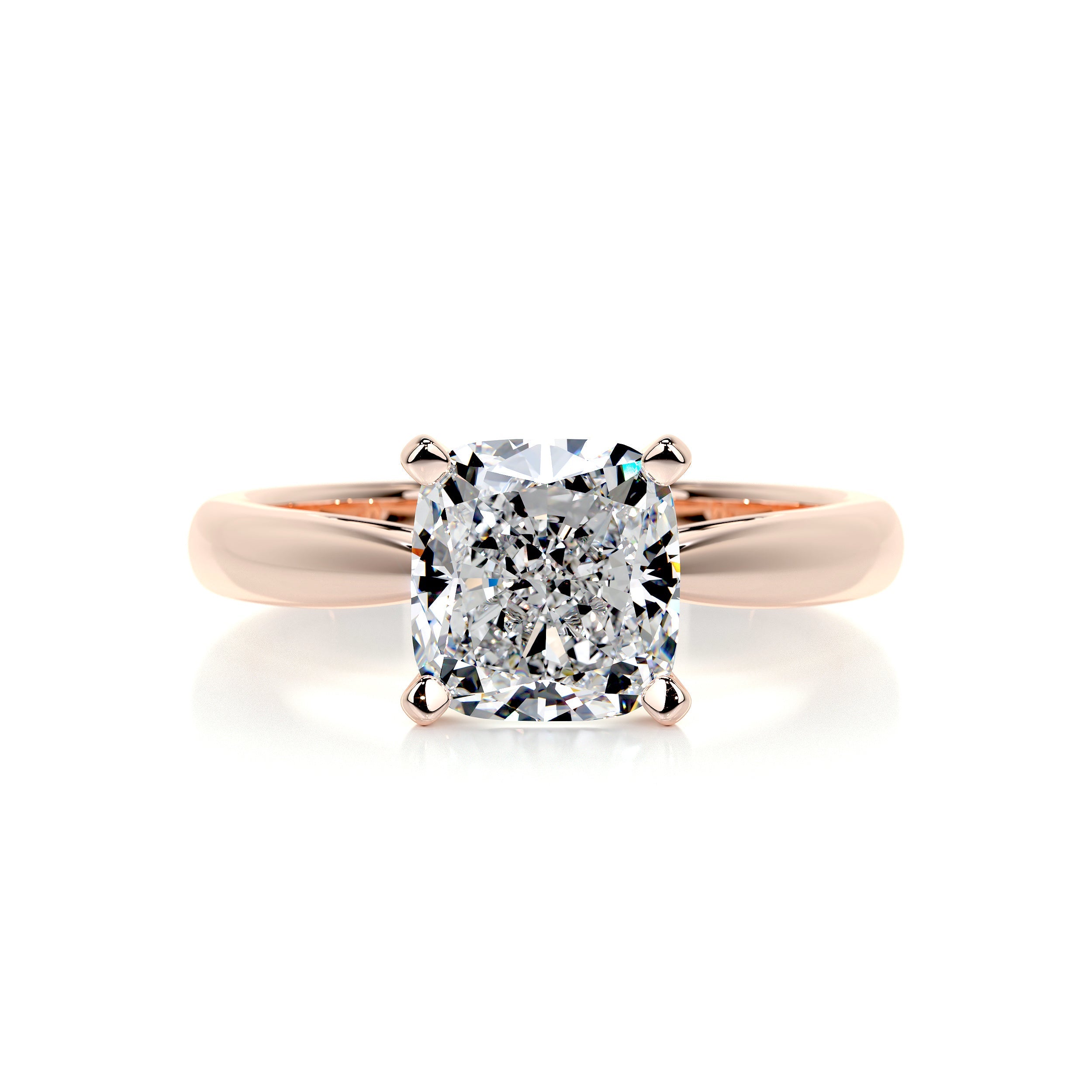 Diana Diamond Engagement Ring - 14K Rose Gold