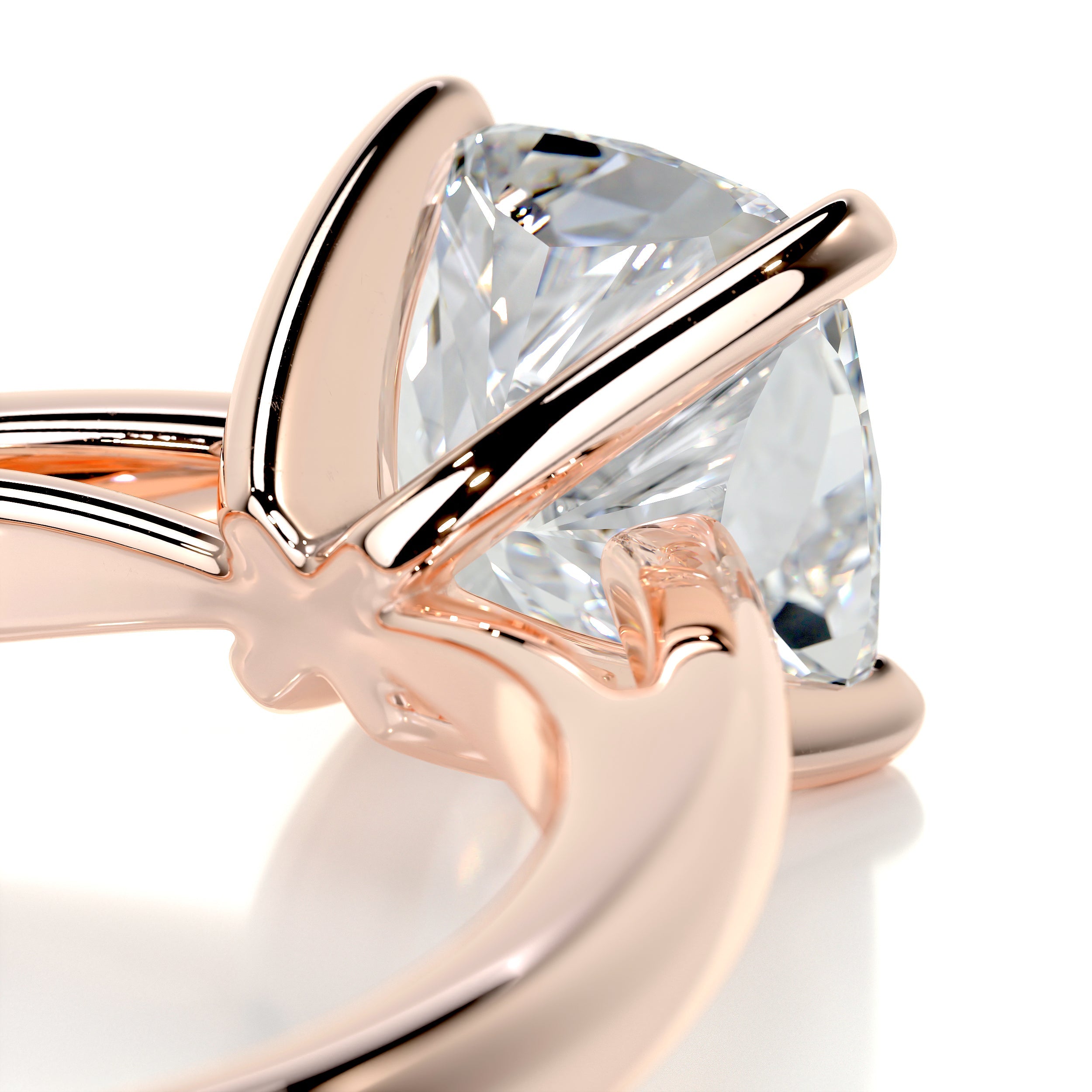 Diana Diamond Engagement Ring - 14K Rose Gold