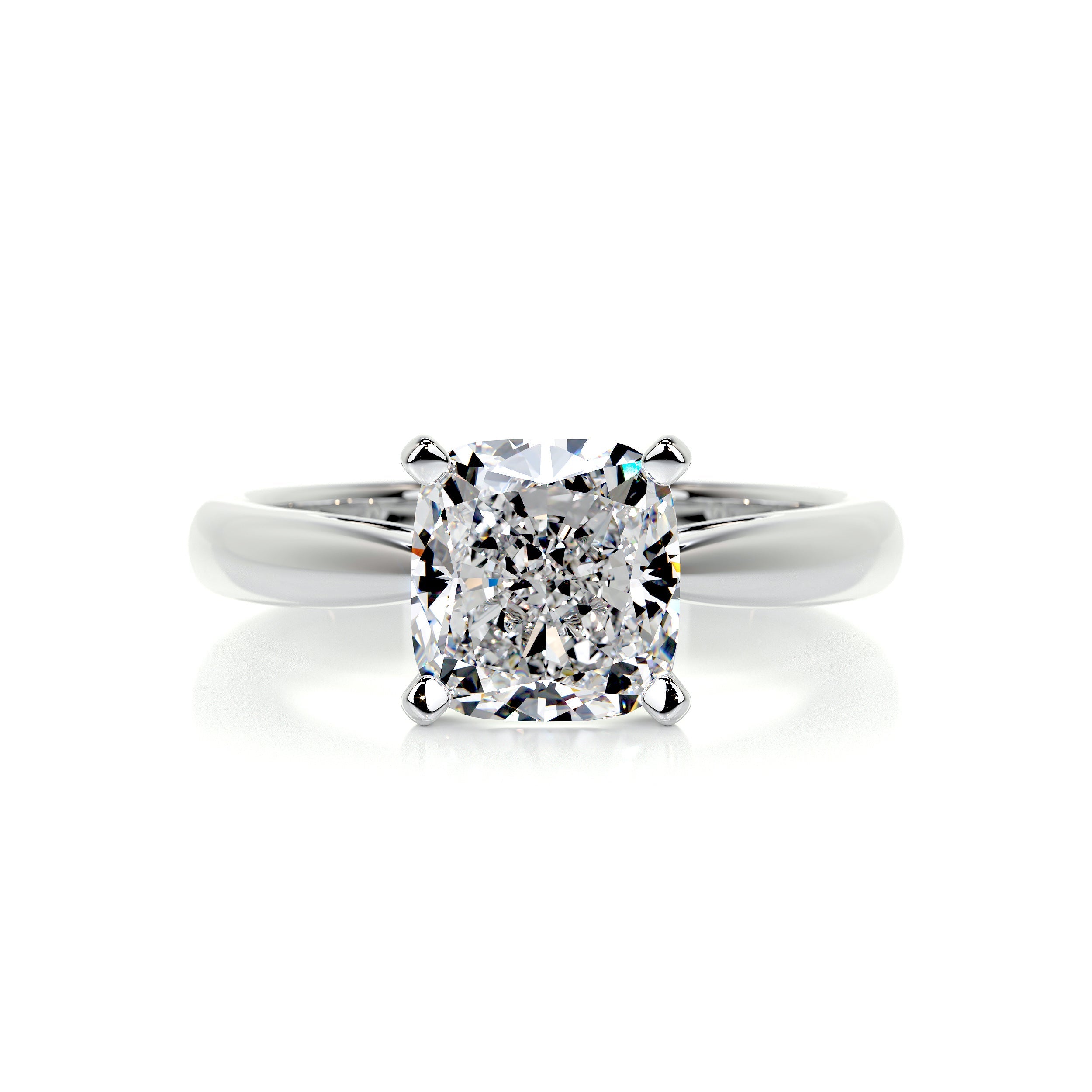 Diana Diamond Engagement Ring - 14K White Gold