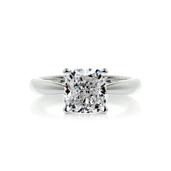 Diana Diamond Engagement Ring -14K White Gold - Main Stone 3.05 Carat