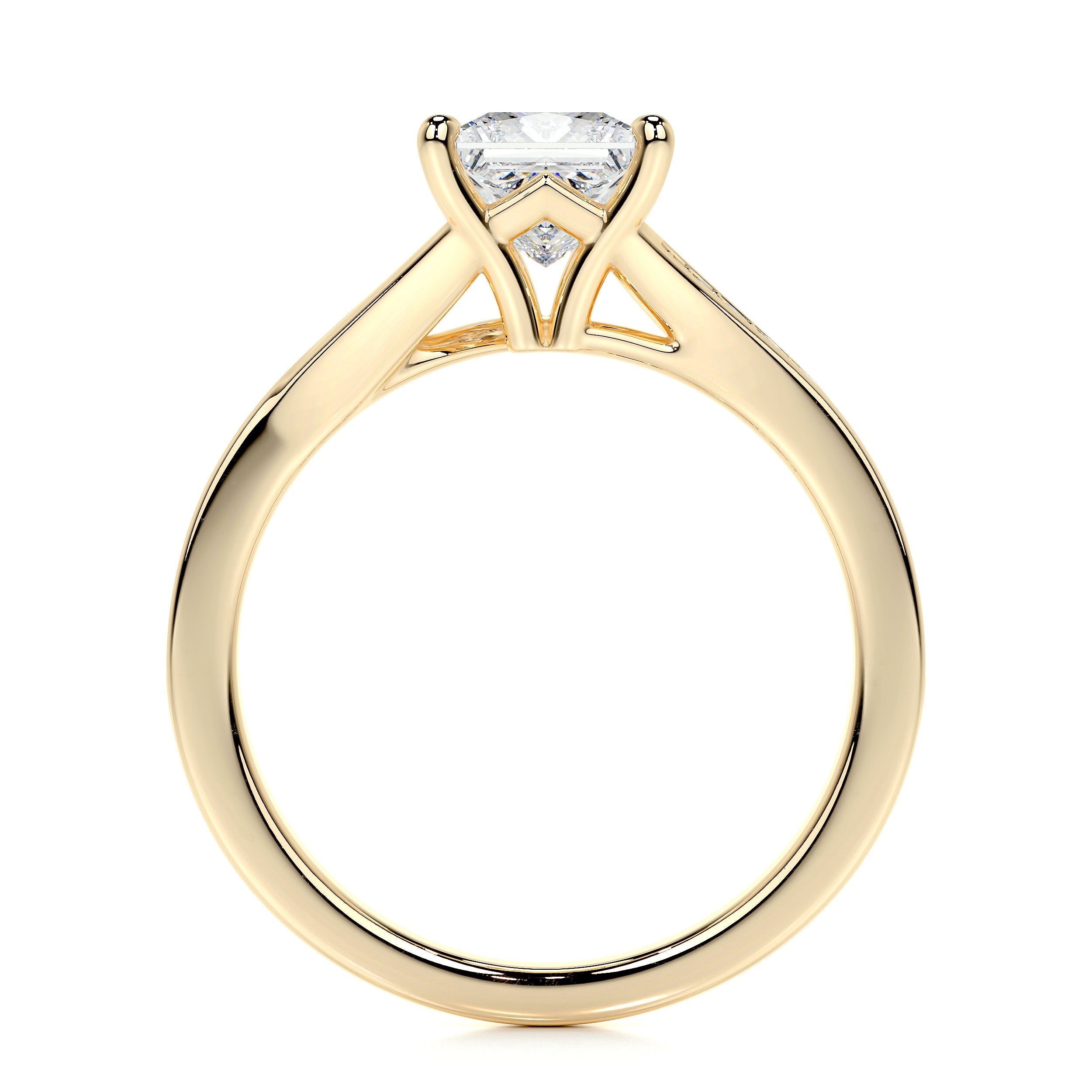 Alexandria Lab Grown Diamond Ring -18K Yellow Gold (RTS)