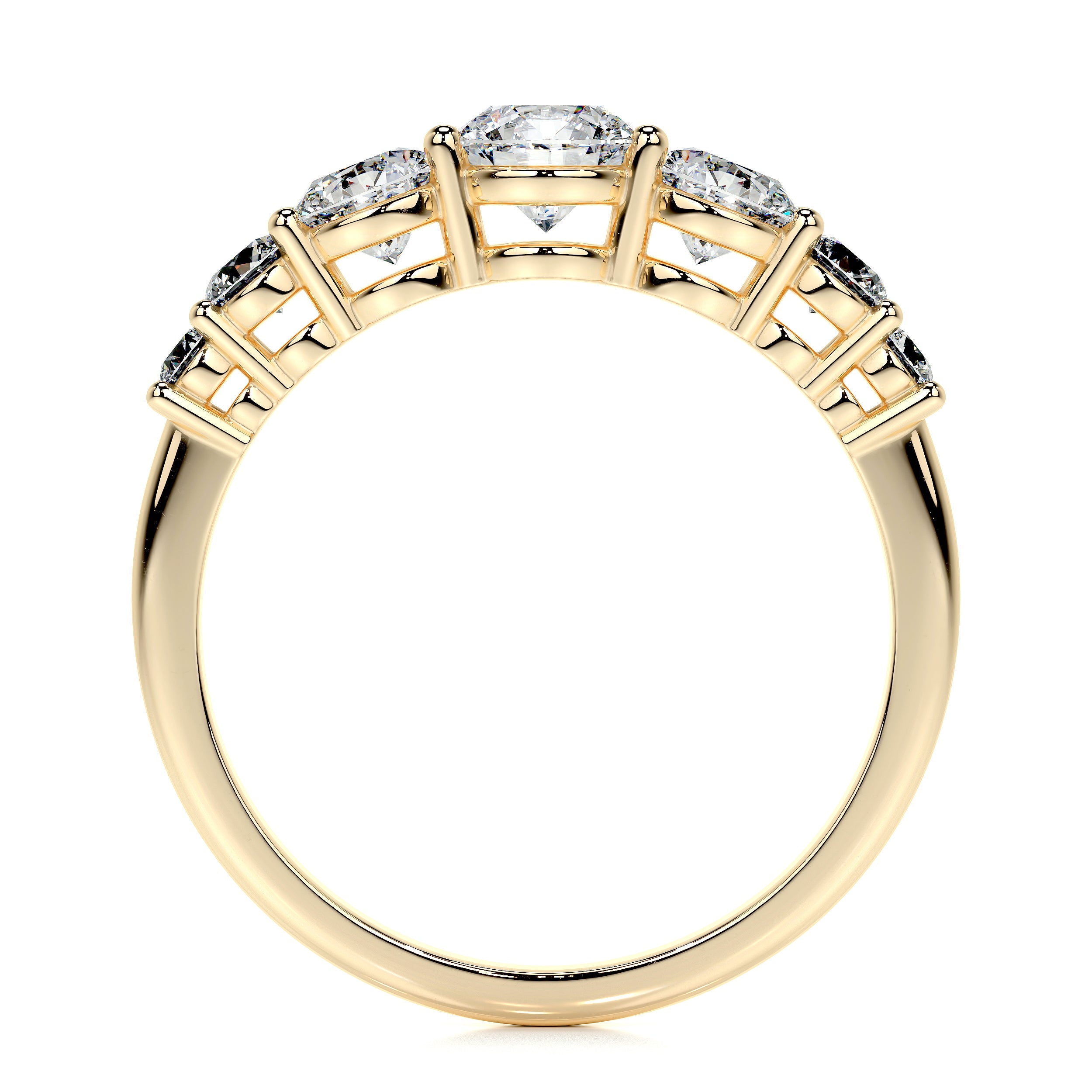 Makenzi Lab Grown Diamond Ring -18K Yellow Gold (RTS)