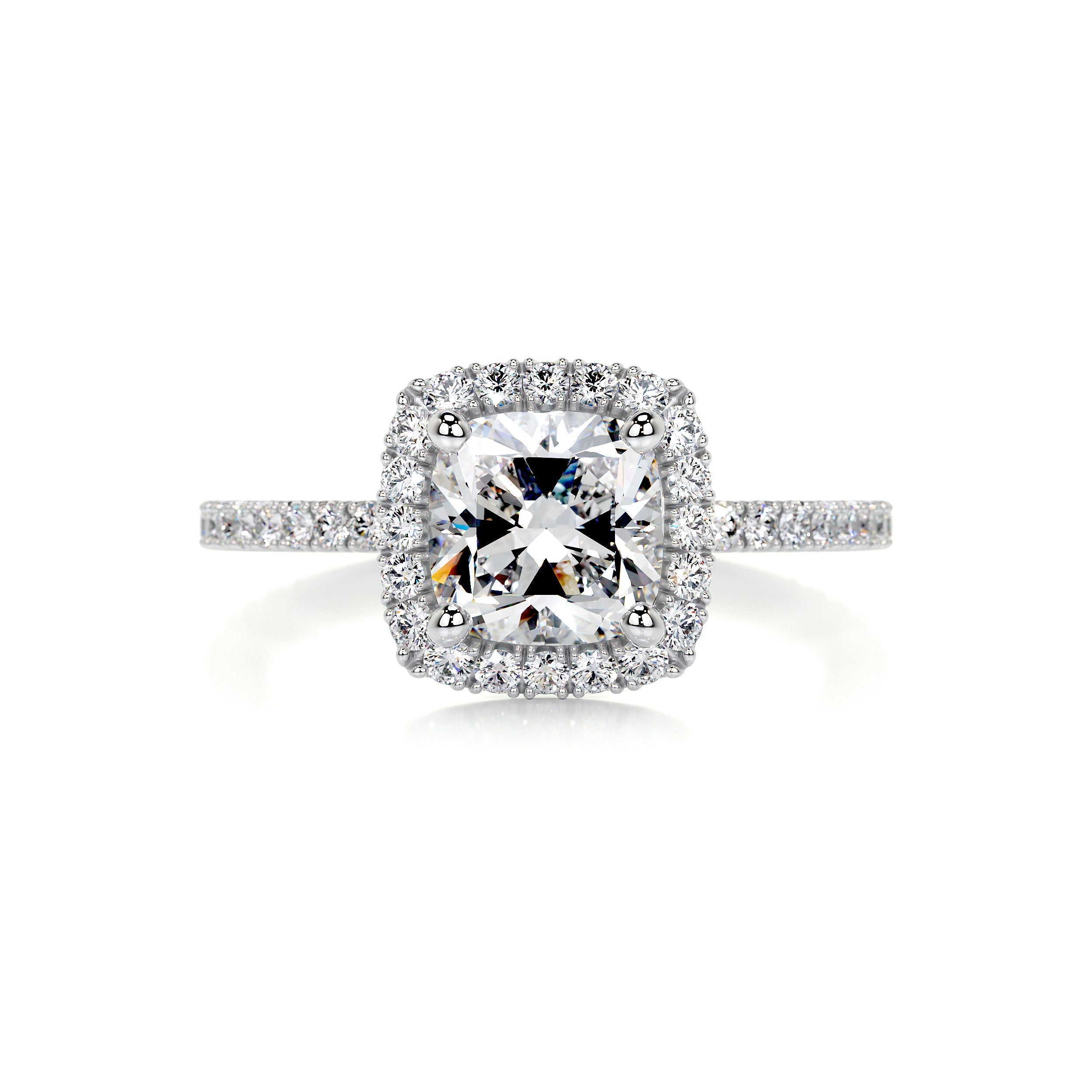 Madison Diamond Engagement Ring - 14K White Gold