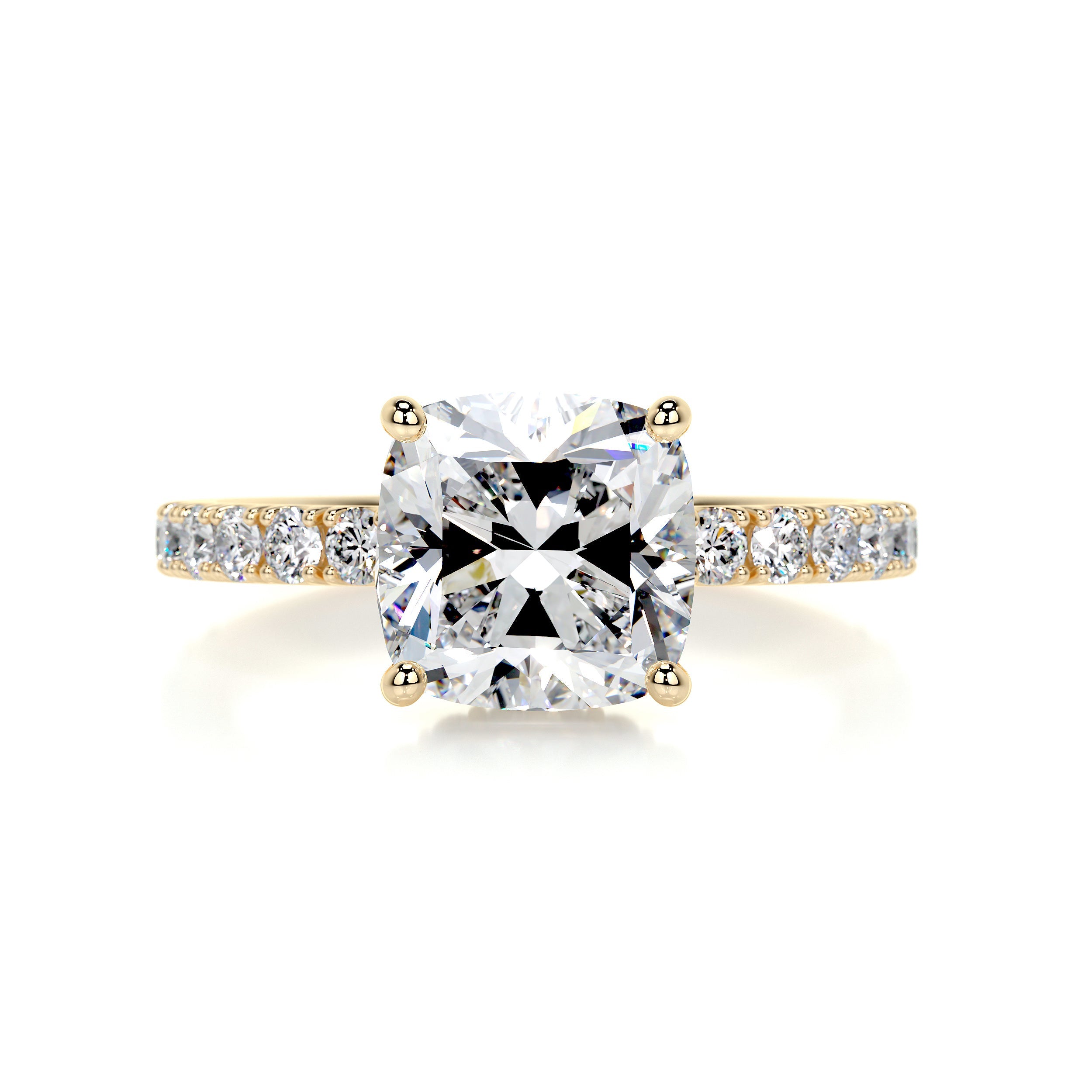 The Diamond Engagement Ring - 18K Yellow Gold