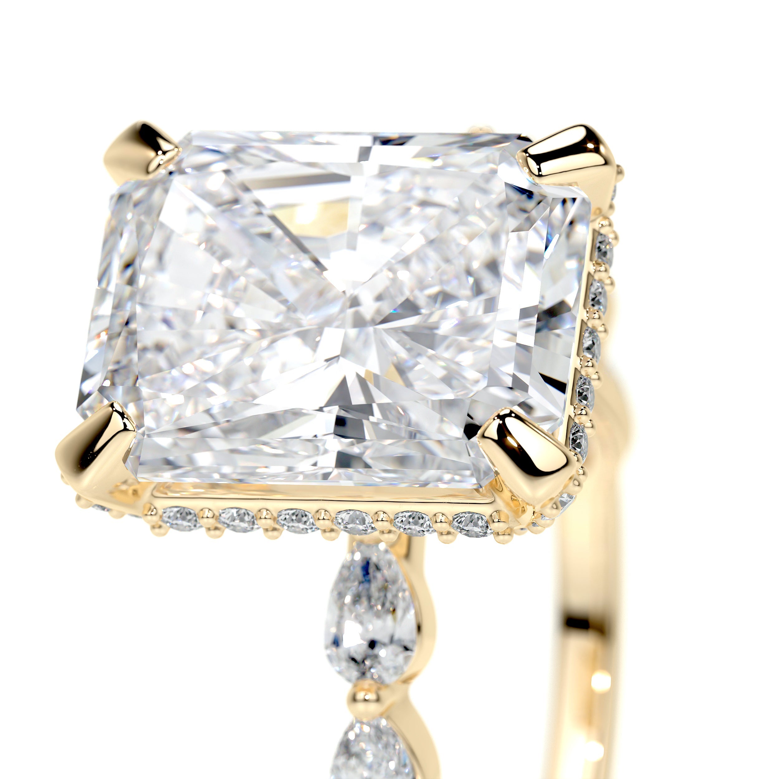 Robin Lab Grown Diamond Ring -18K Yellow Gold (RTS)