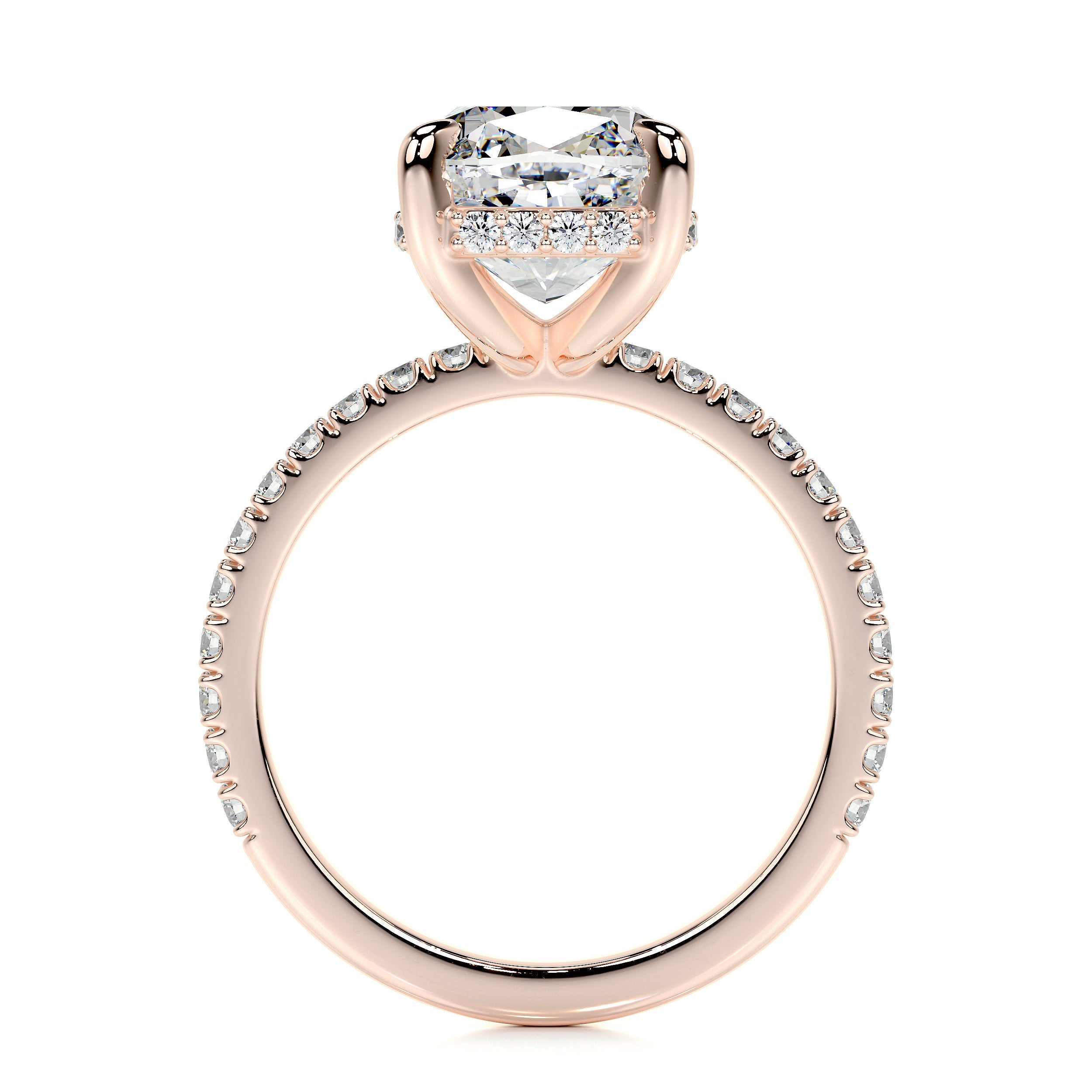 Beatriz Lab Grown Diamond Ring -14K Rose Gold (RTS)
