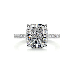 Beatriz Diamond Engagement Ring -14K White Gold - Main Stone 3.05 Carat