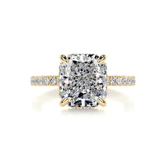 Beatriz Diamond Engagement Ring -18K Yellow Gold - Main Stone 3.05 Carat