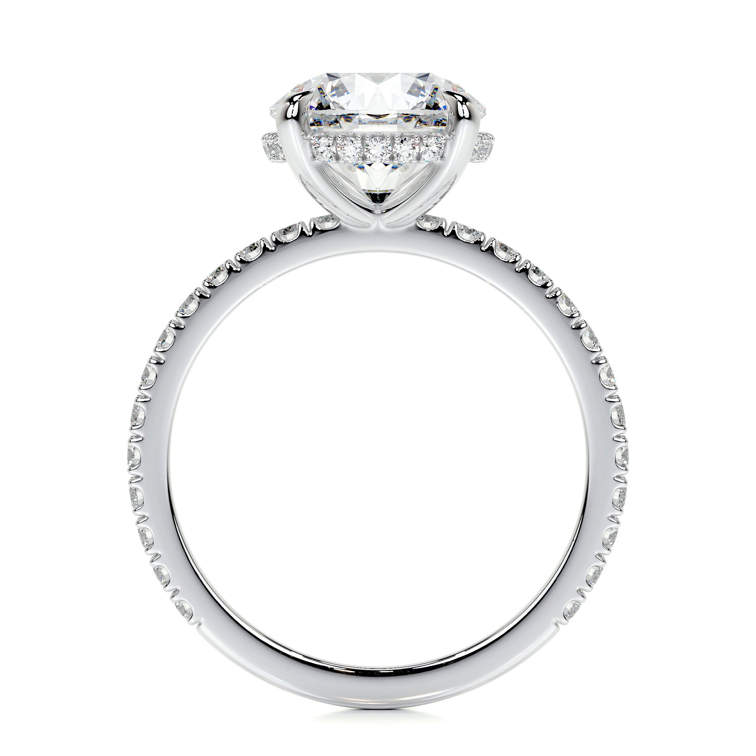 Valeria Lab Grown Diamond Ring -Platinum (RTS)