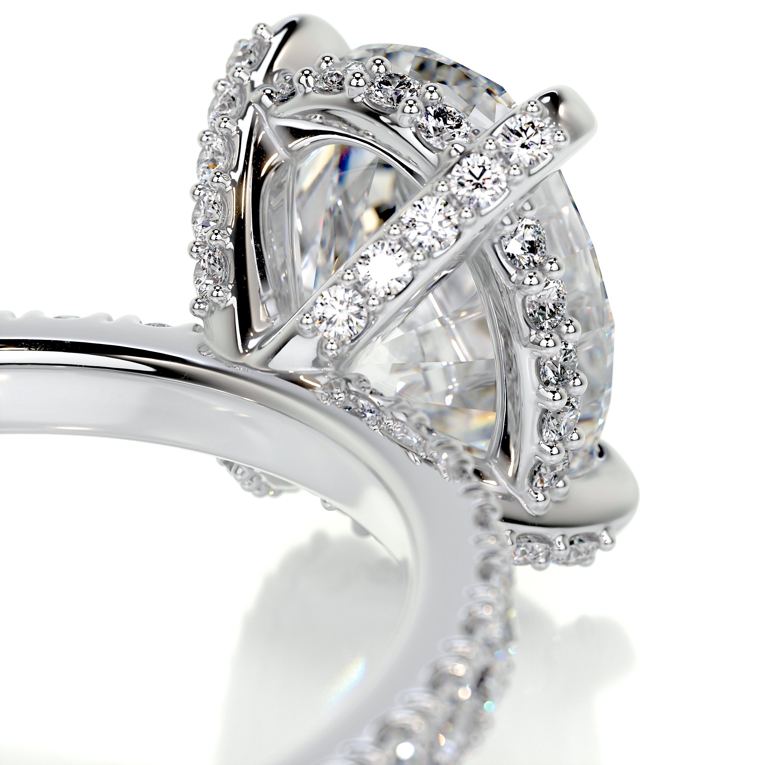 Alicia Diamond Engagement Ring - Platinum