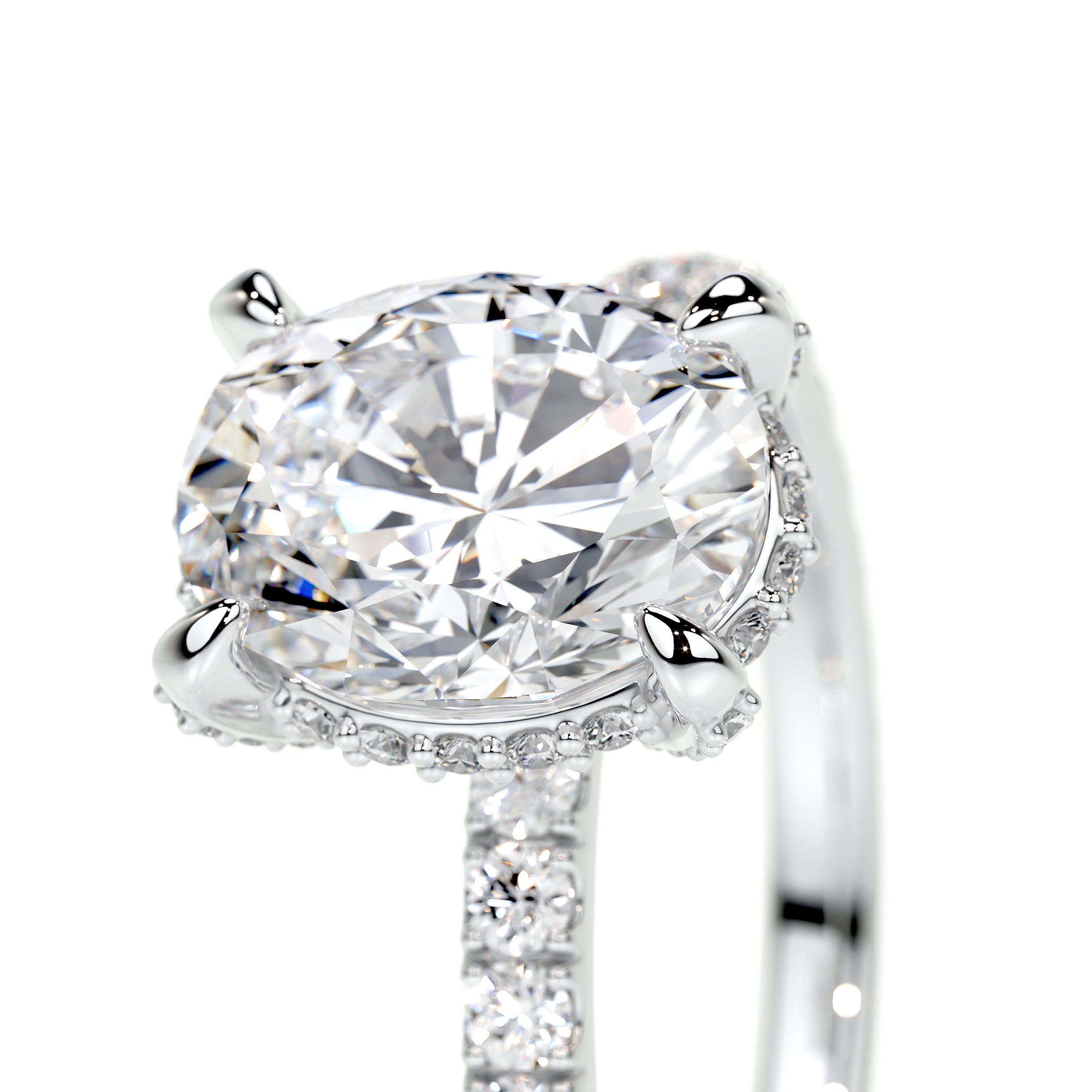 Alicia Lab Grown Diamond Ring -Platinum (RTS)