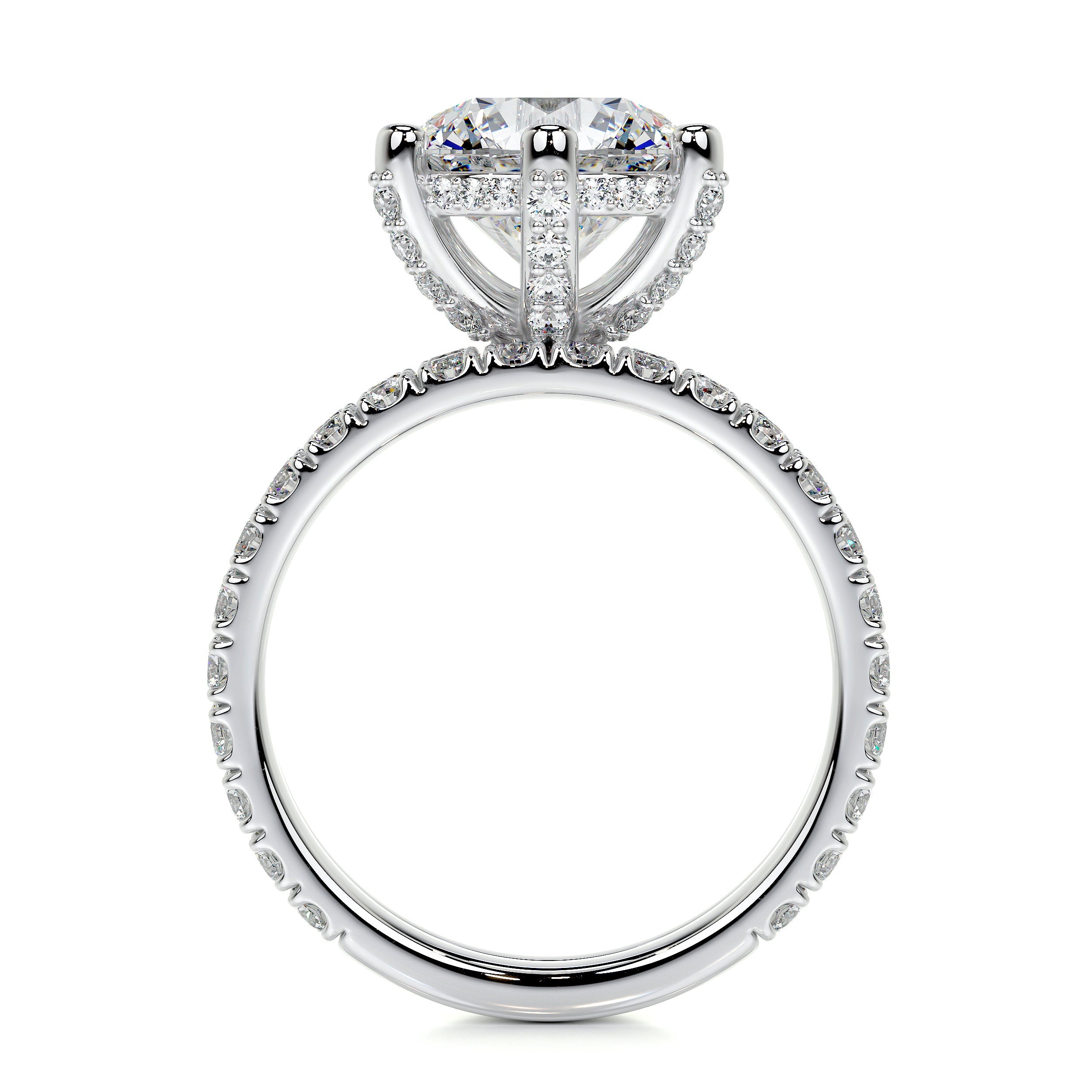 Paris Lab Grown Diamond Bridal Set -14K White Gold (RTS)