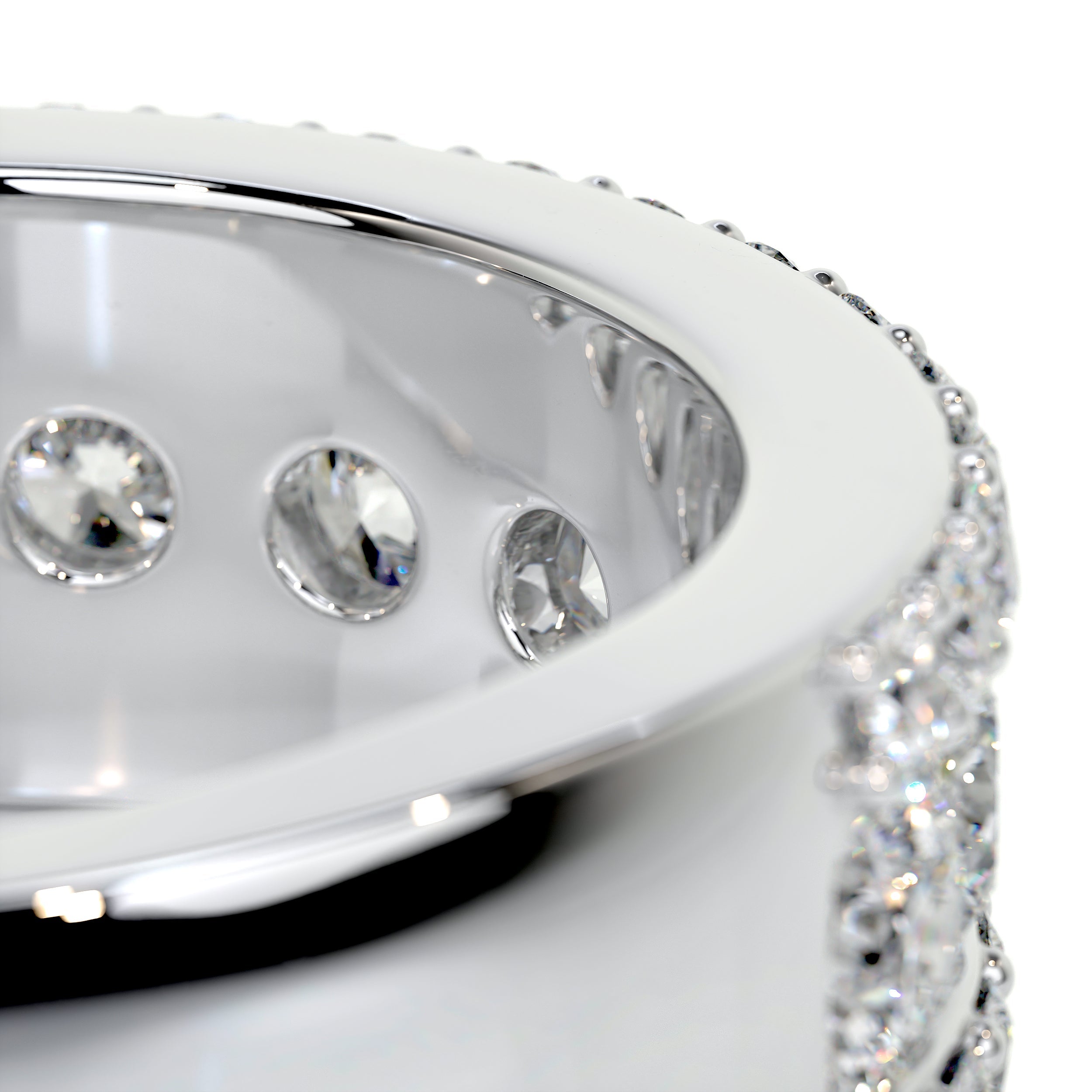 Nia Diamond Wedding Ring   (2 Carat) -Platinum (RTS)