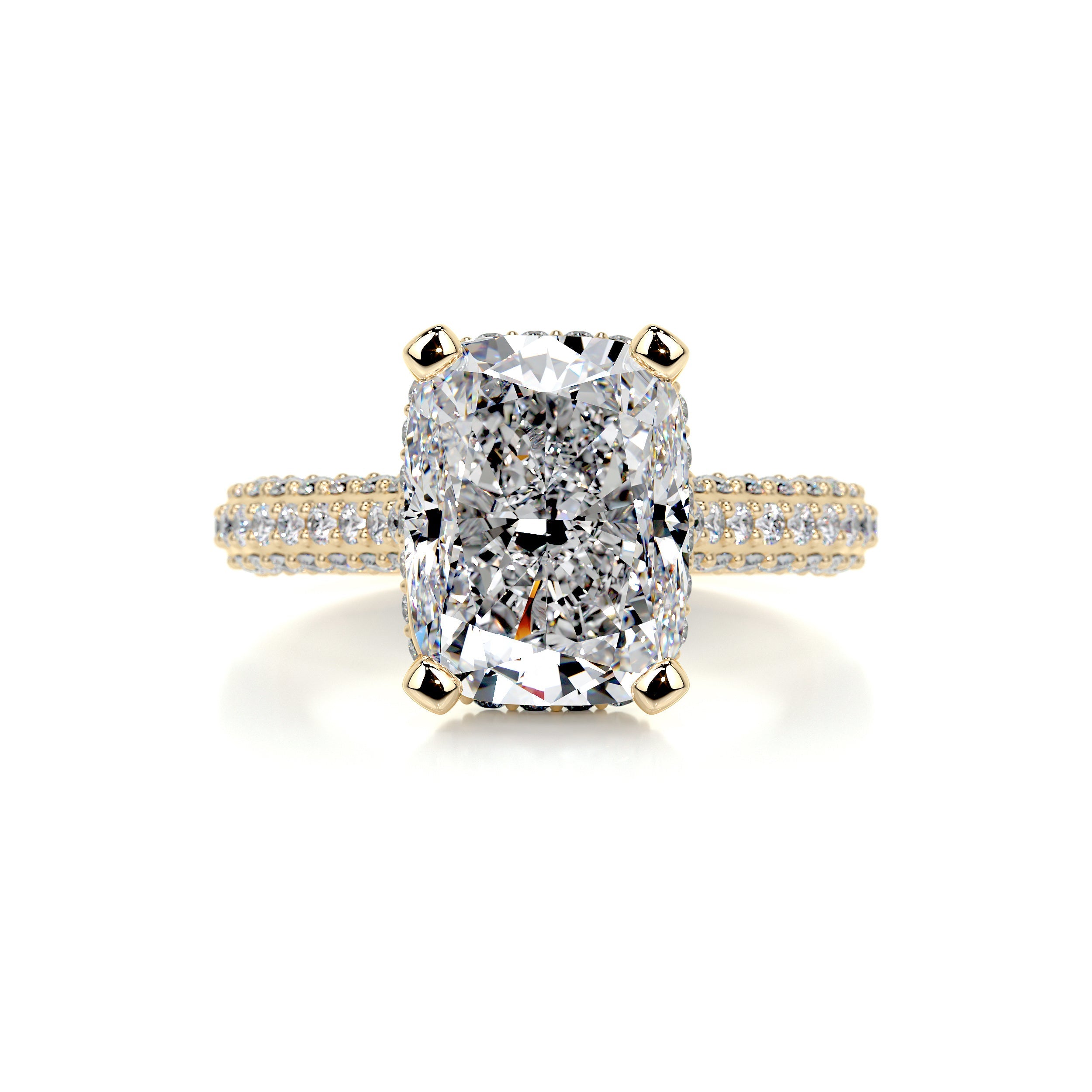 Joana Diamond Engagement Ring - 18K Yellow Gold