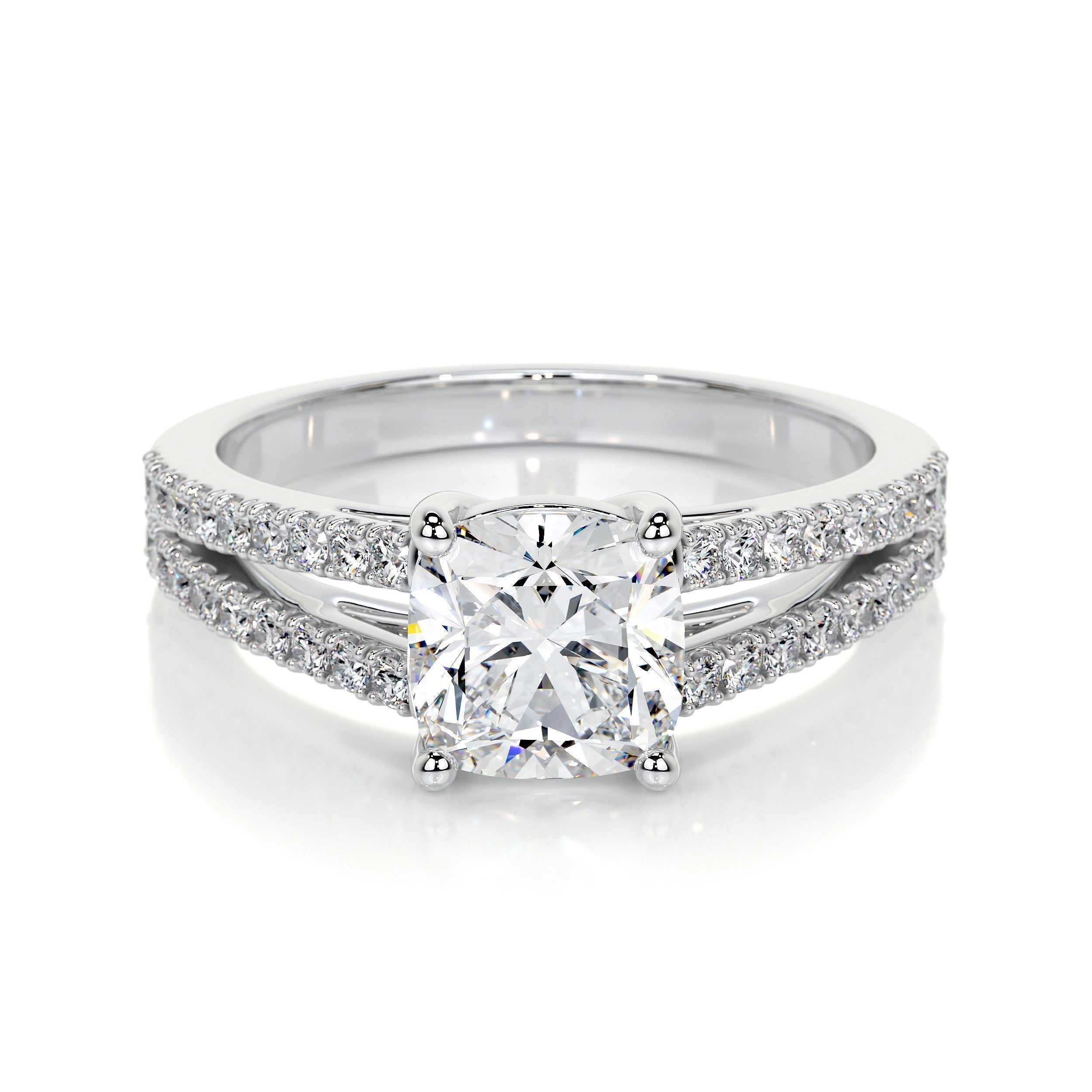 Sadie Lab Grown Diamond Ring -14K White Gold (RTS)