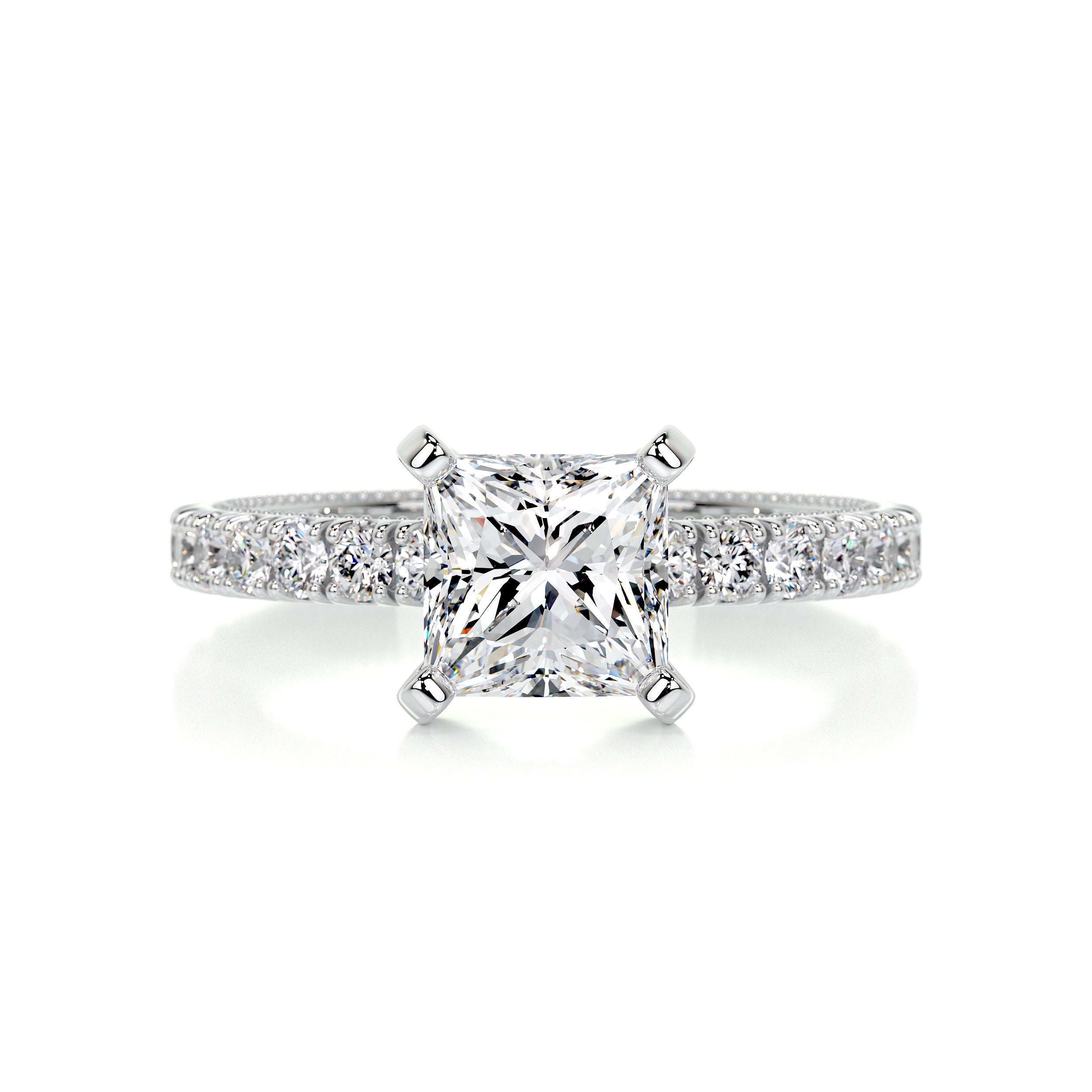 Blair Diamond Engagement Ring - 14K White Gold