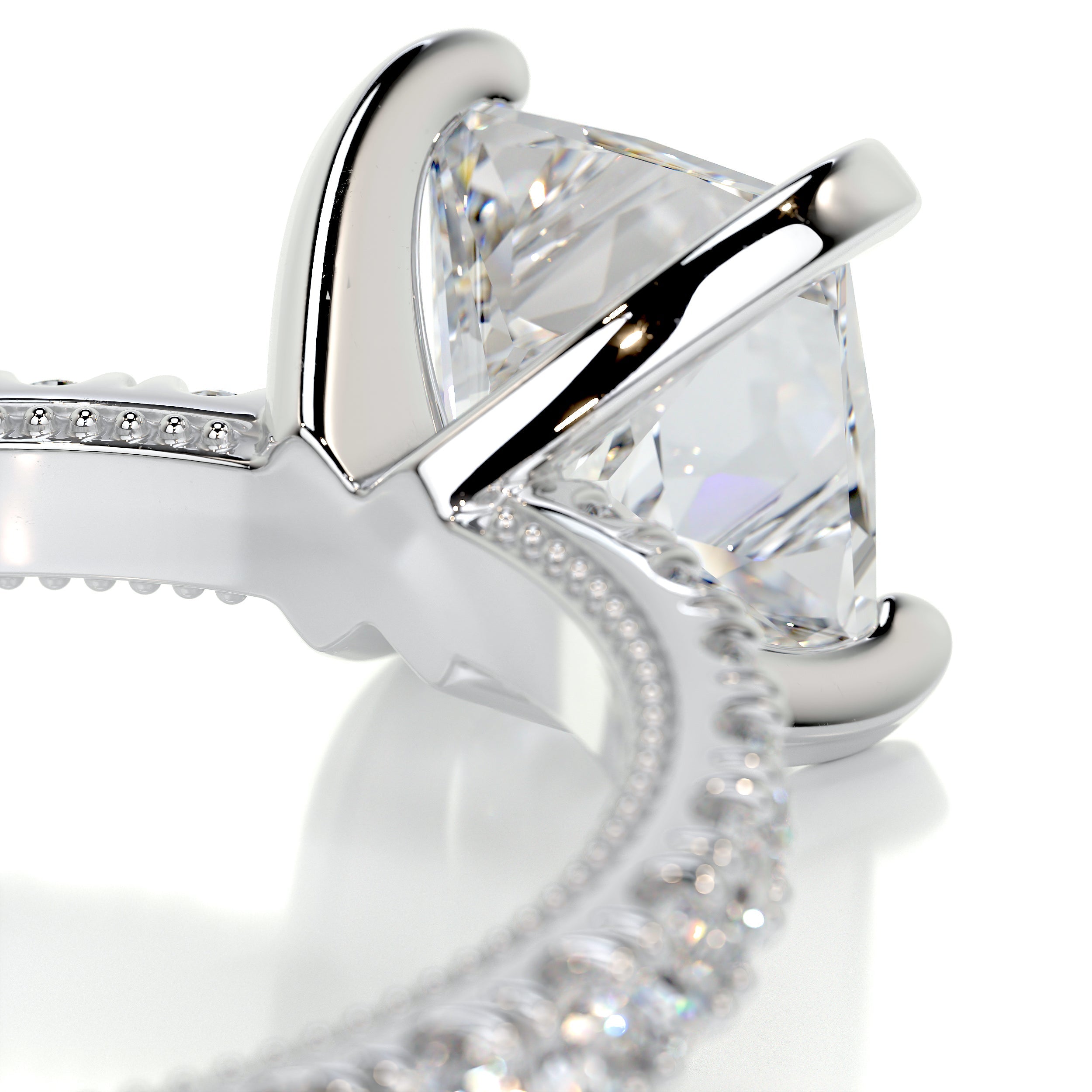 Blair Diamond Engagement Ring -14K White Gold (RTS)