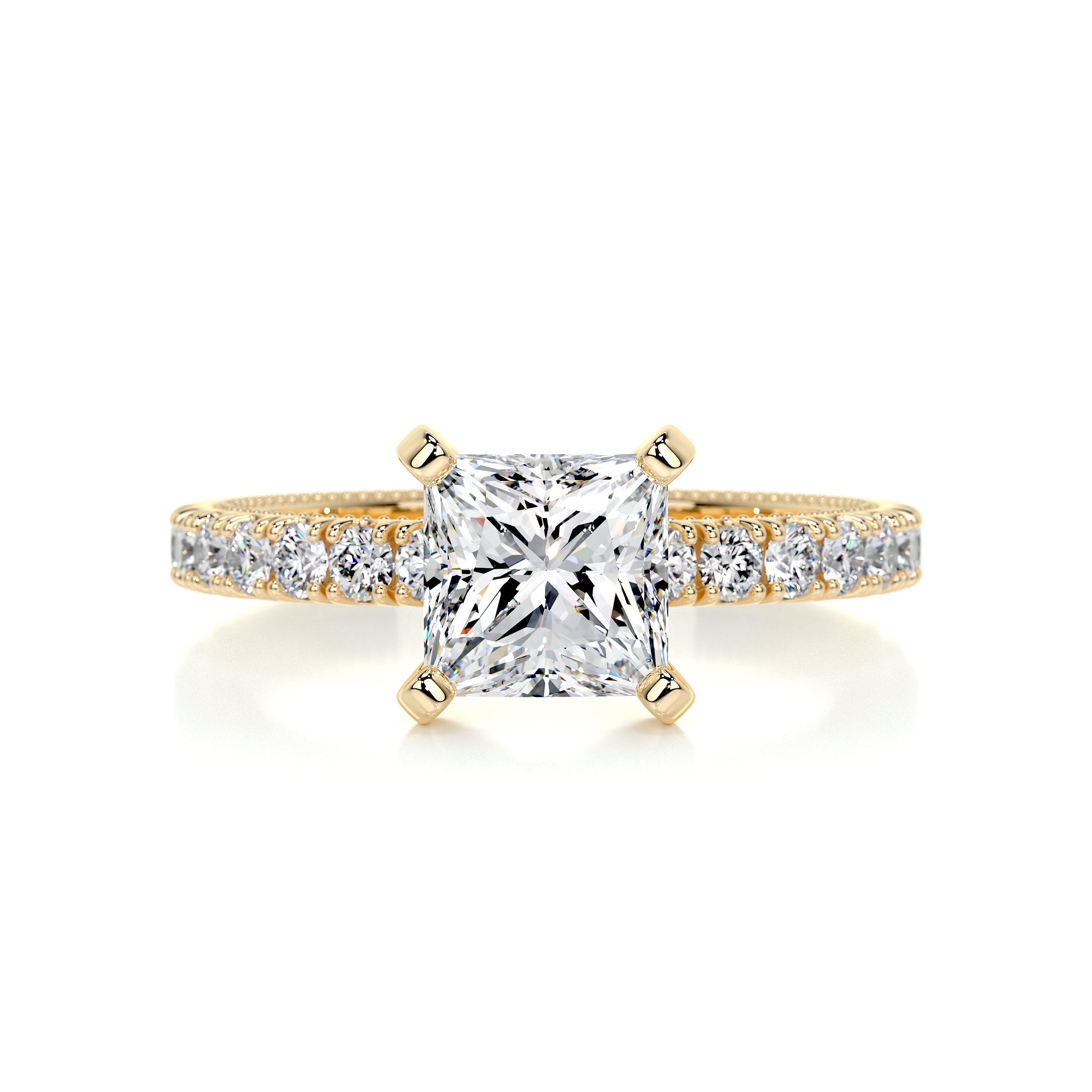 Blair Diamond Engagement Ring - 18K Yellow Gold