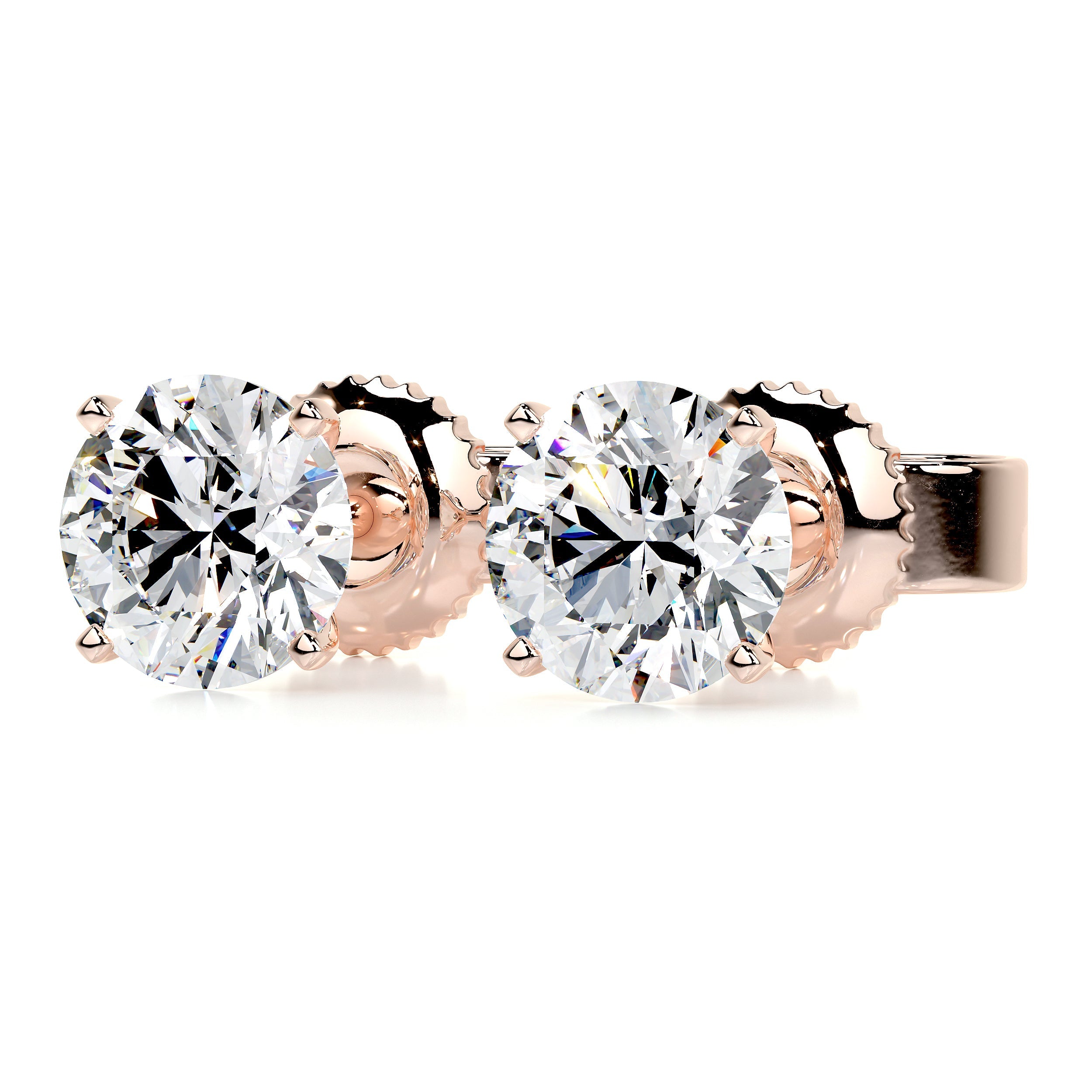 Petit Allen Lab Grown Diamond Earrings -14K Rose Gold