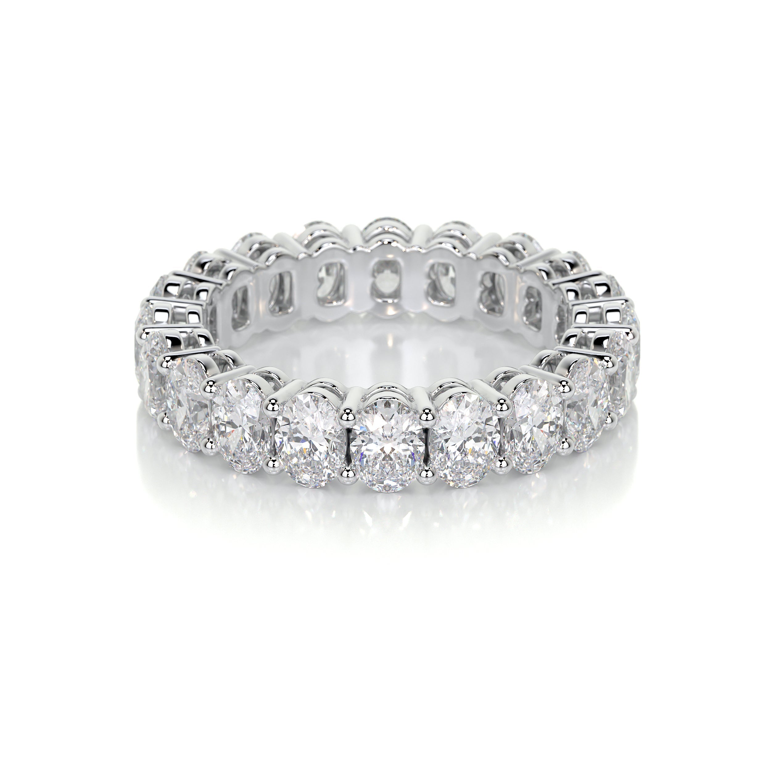 Julia Lab Grown Diamond Wedding Ring -18K White Gold (RTS)