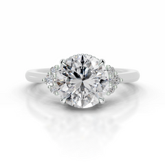 Natasha Lab Grown Diamond Ring (2.10 Carat) -Platinum