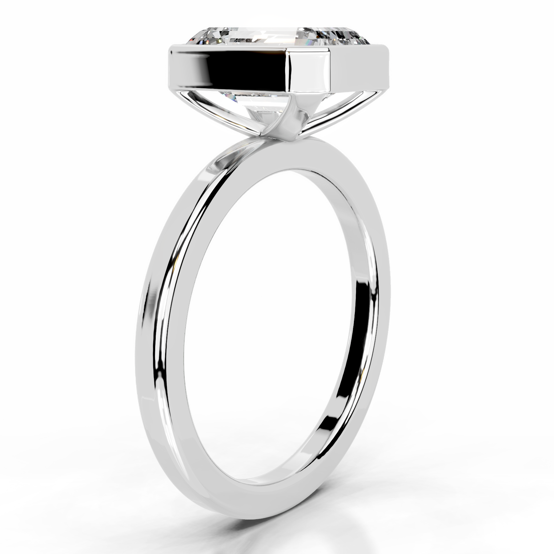 Dima Lab Grown Diamond Ring   (2 Carat) -Platinum  (RTS)