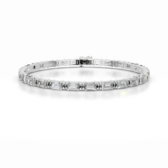 Severine Diamond Tennis Bracelet (13 Carat) -18K White Gold