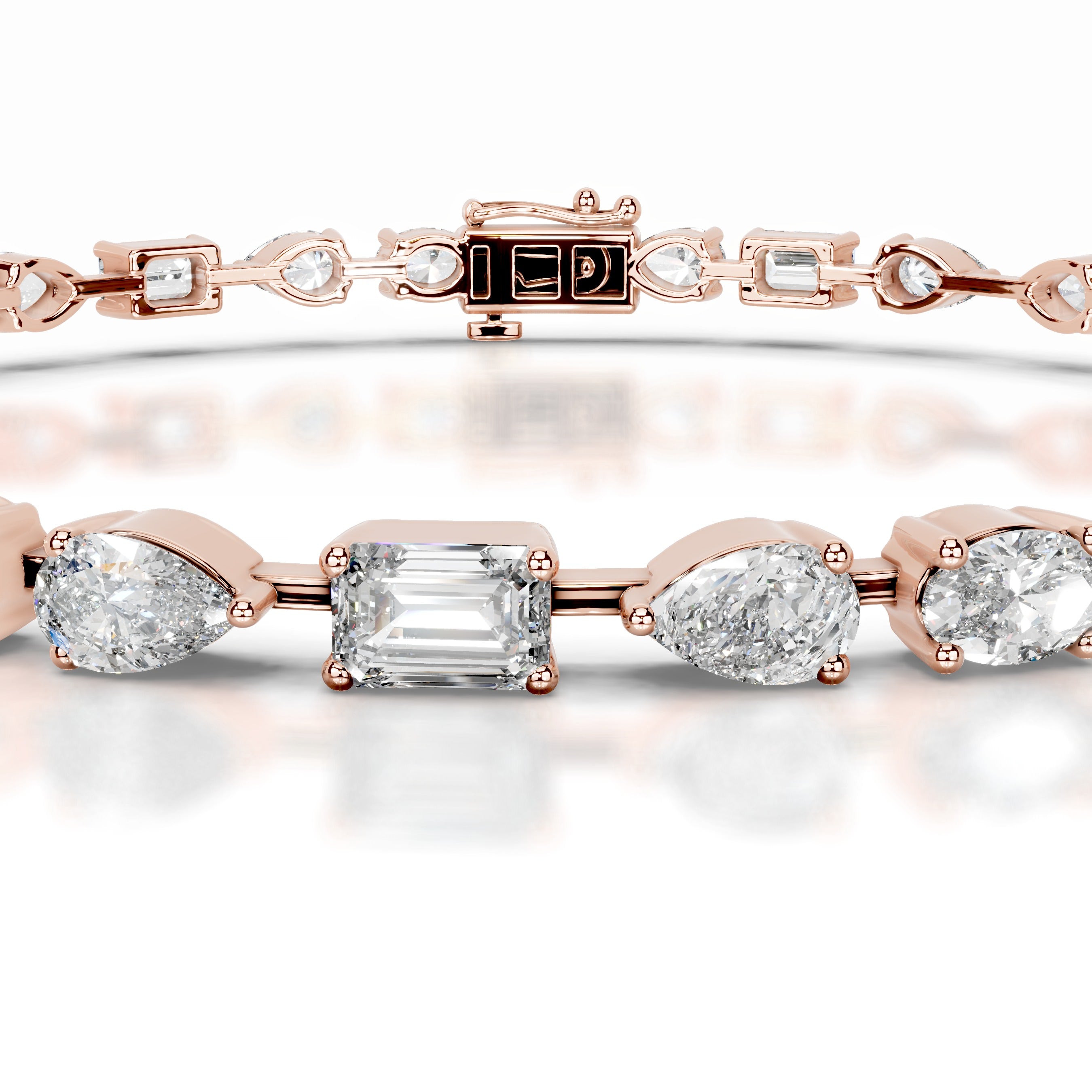 Victoria Diamond Tennis Bracelet - 14K Rose Gold