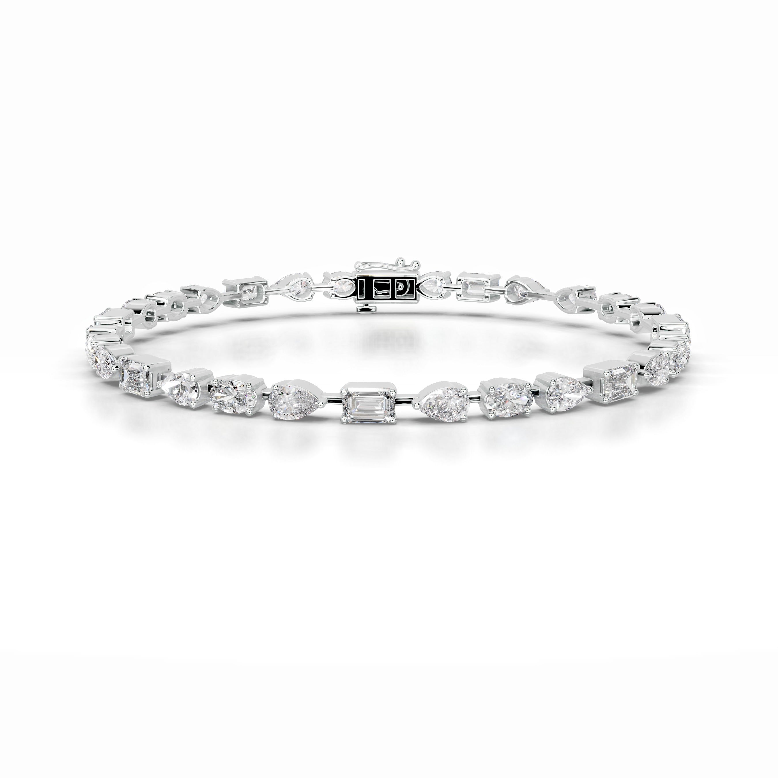 Victoria Diamond Tennis Bracelet - 18K White Gold