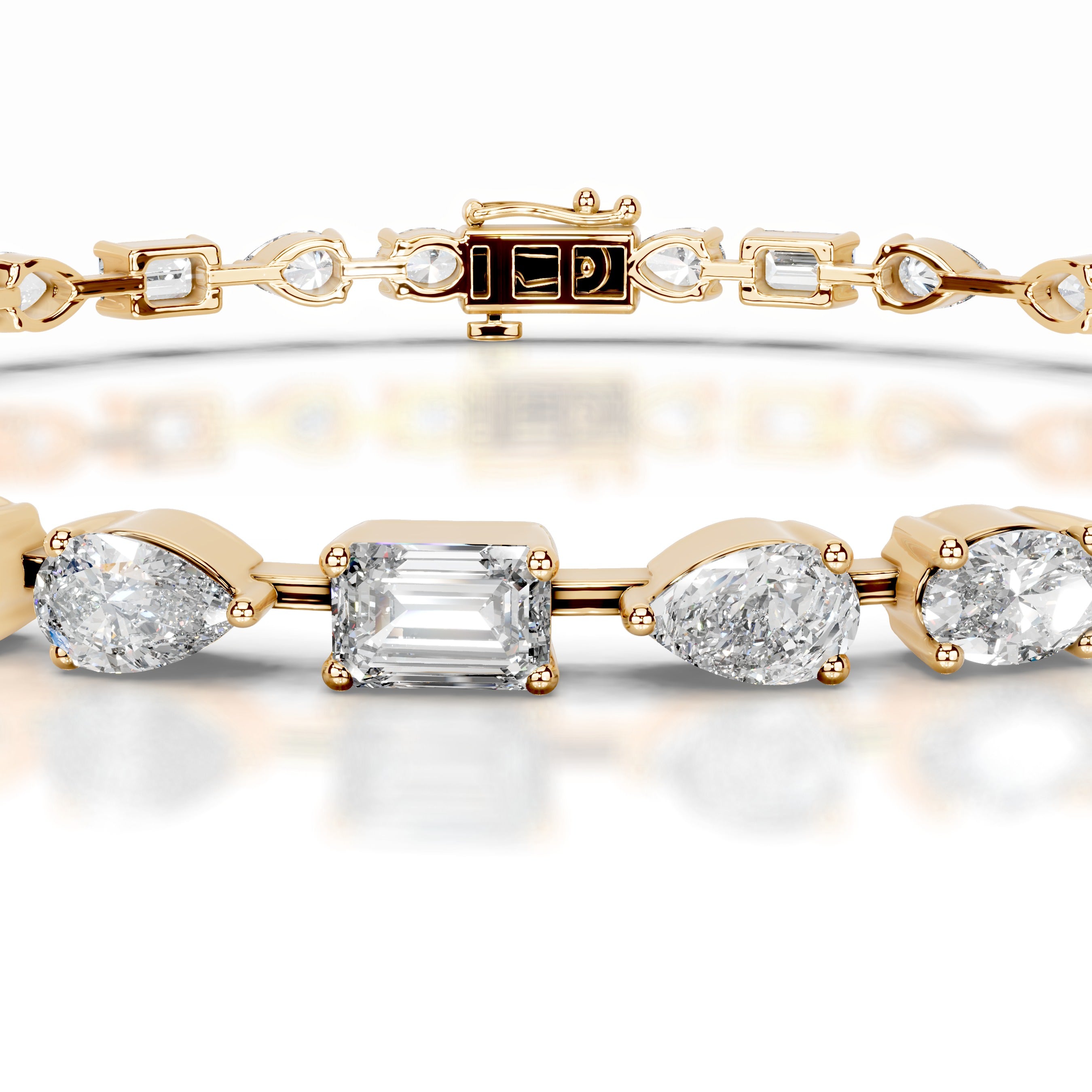 Victoria Diamond Tennis Bracelet - 18K Yellow Gold