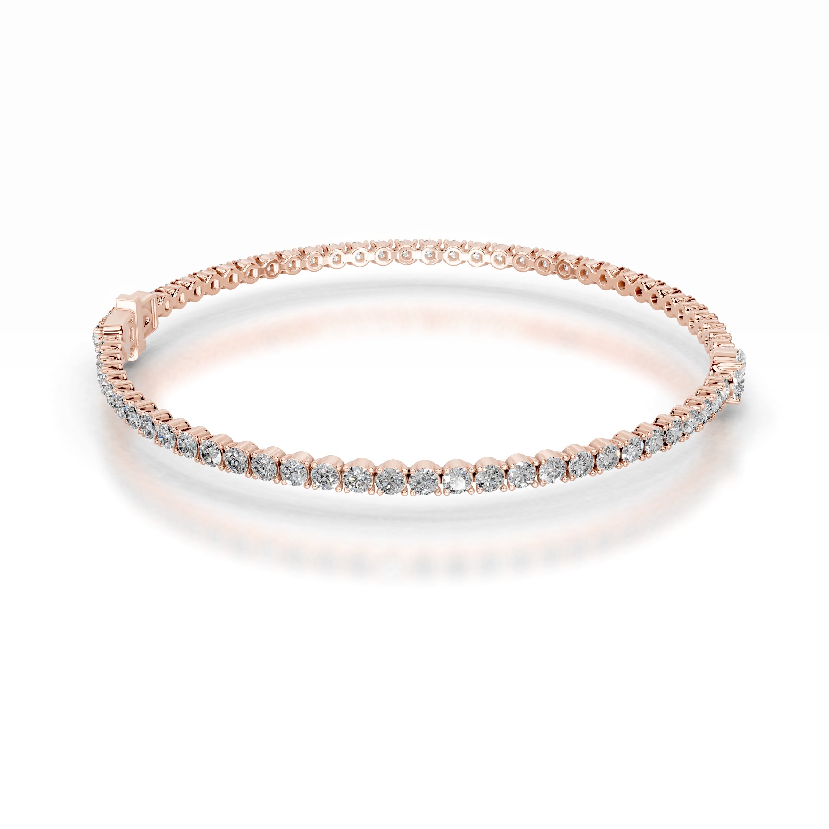 Cheryl Diamond Bracelet - 14K Rose Gold